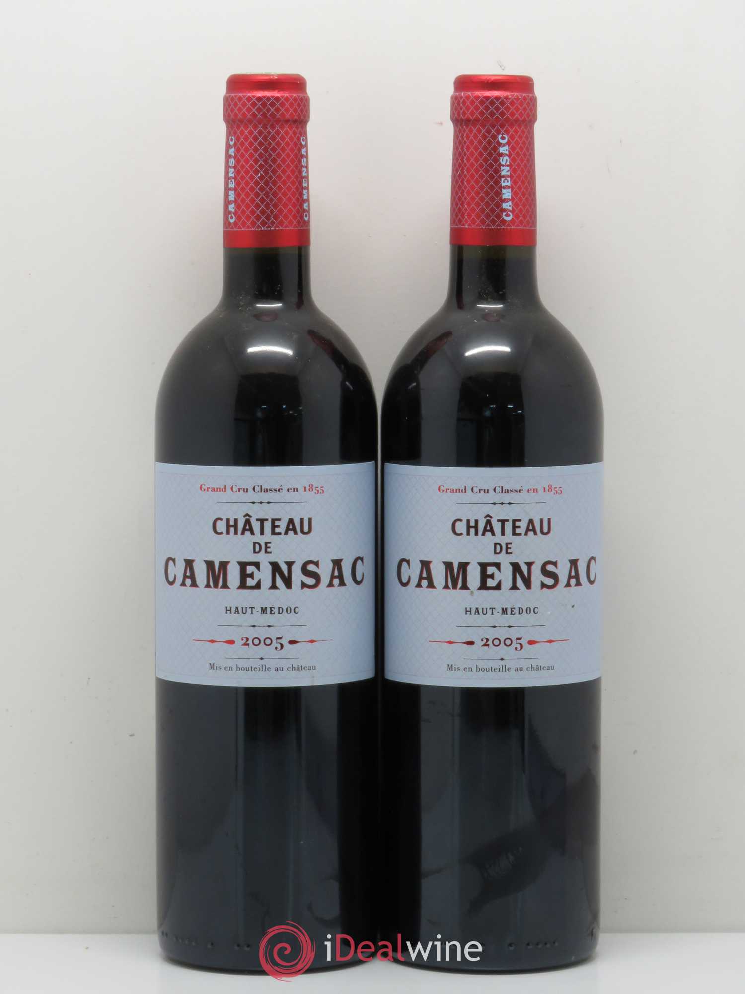 Château Camensac 5ème Grand Cru Classé 2005 - Lot de 2 bouteilles - 0