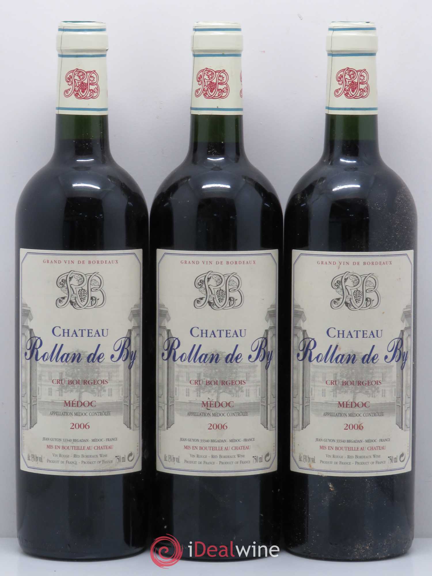 Château Rollan de By Cru Bourgeois 2006 - Lot of 6 bottles - 2