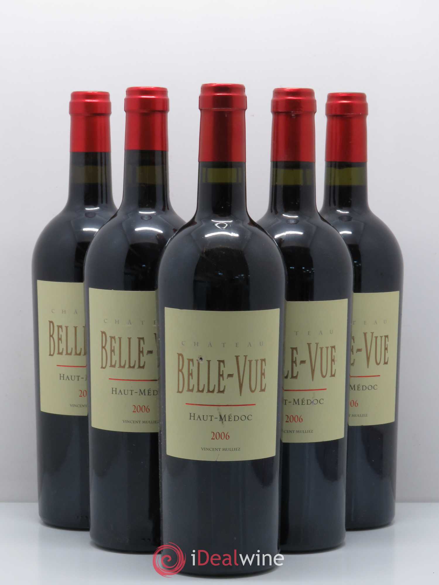 Château Belle-Vue 2006 - Lot de 5 bouteilles - 0