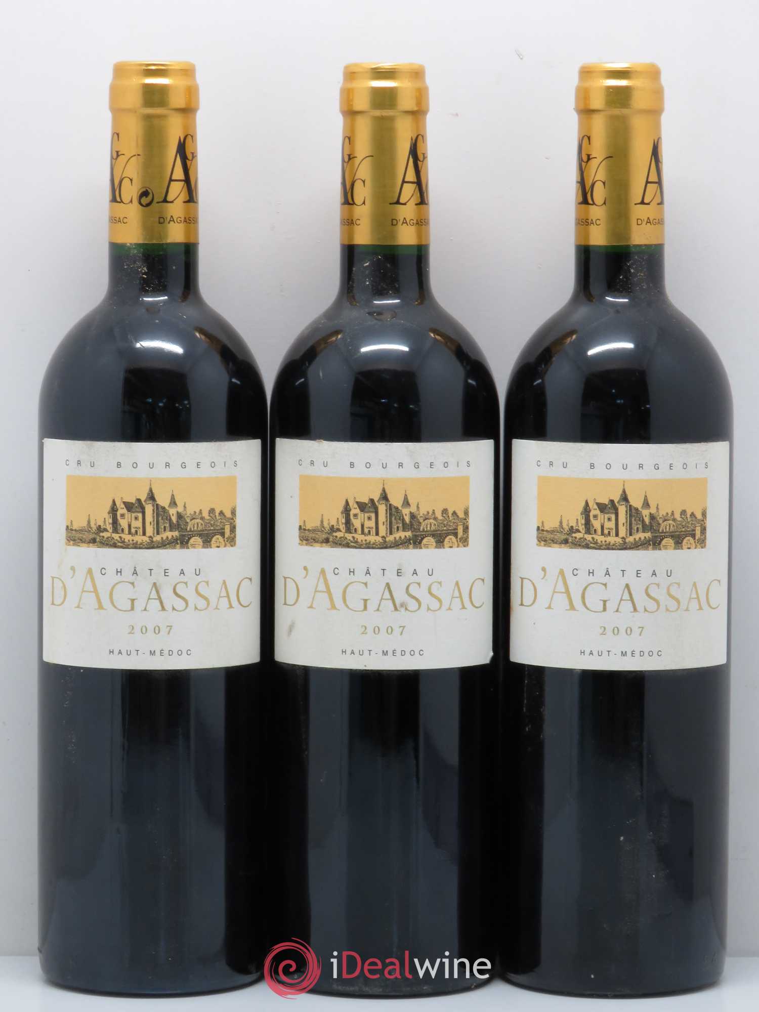 Château d' Agassac Cru Bourgeois 2007 - Lot de 6 bouteilles - 2