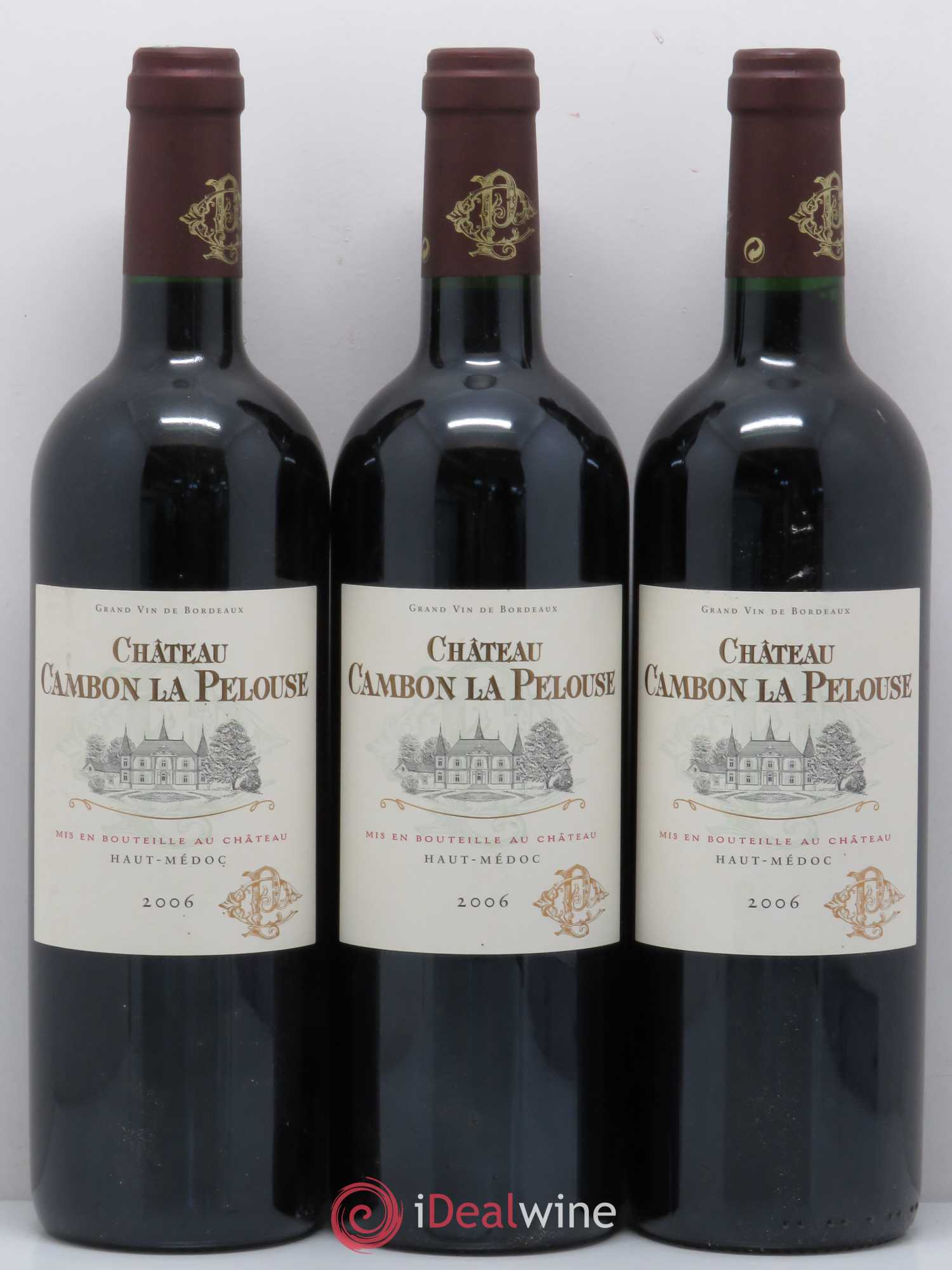Château Cambon la Pelouse Cru Bourgeois 2006 - Lot de 6 bouteilles - 2