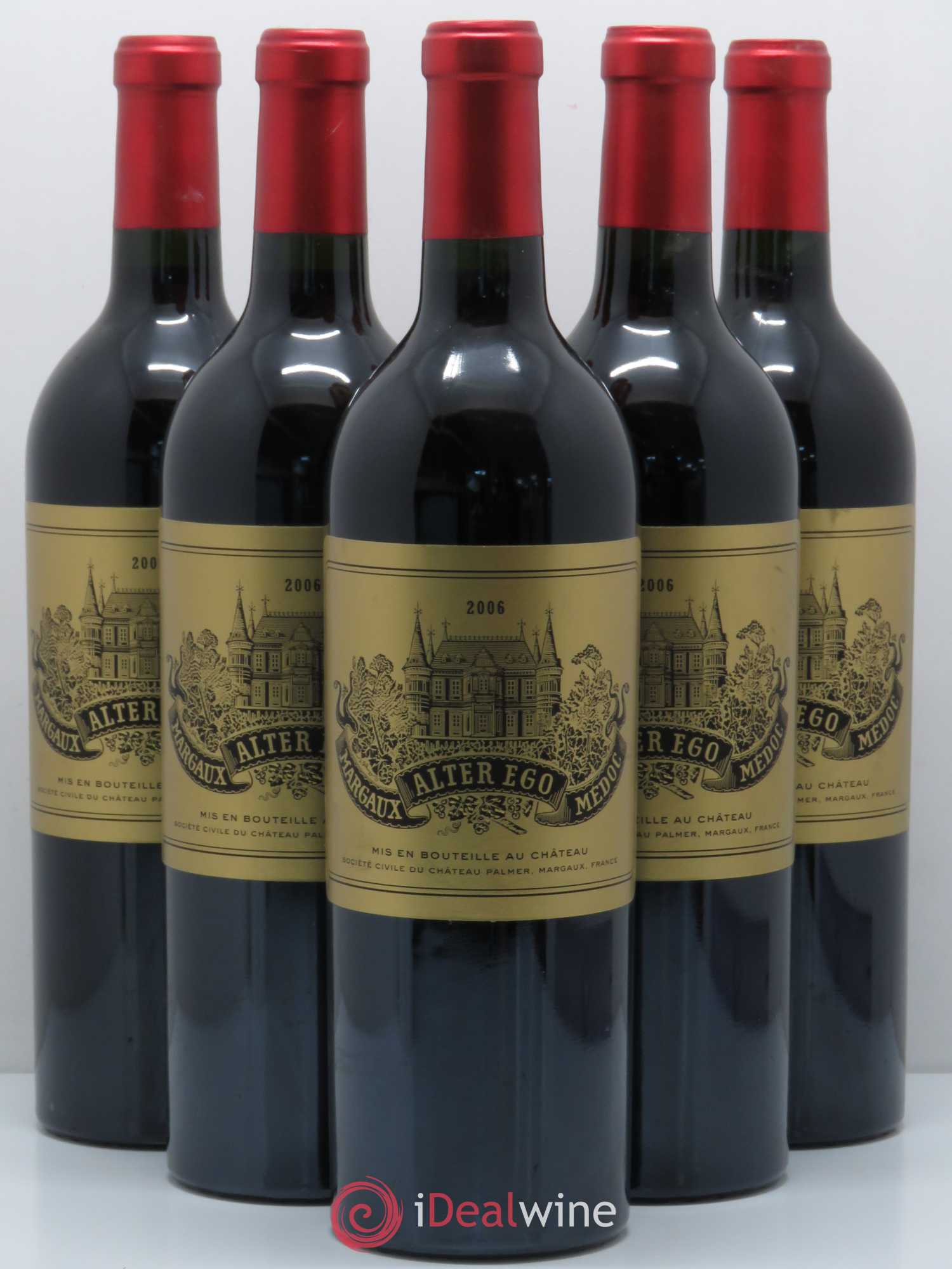 Alter Ego de Palmer Second Vin 2006 - Lot de 5 bouteilles - 0