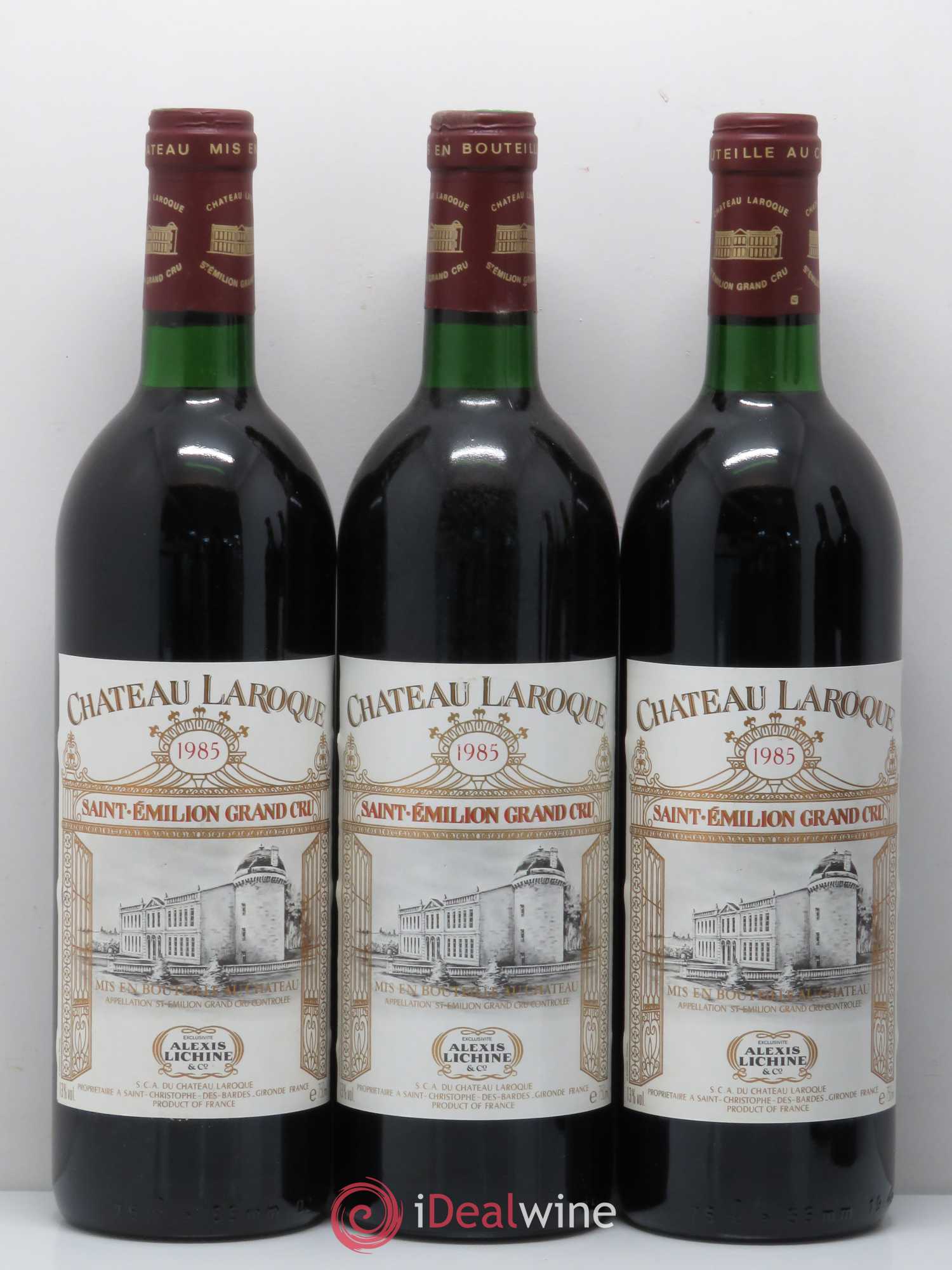 Château Laroque Grand Cru Classé 1985 - Lot de 11 bouteilles - 3