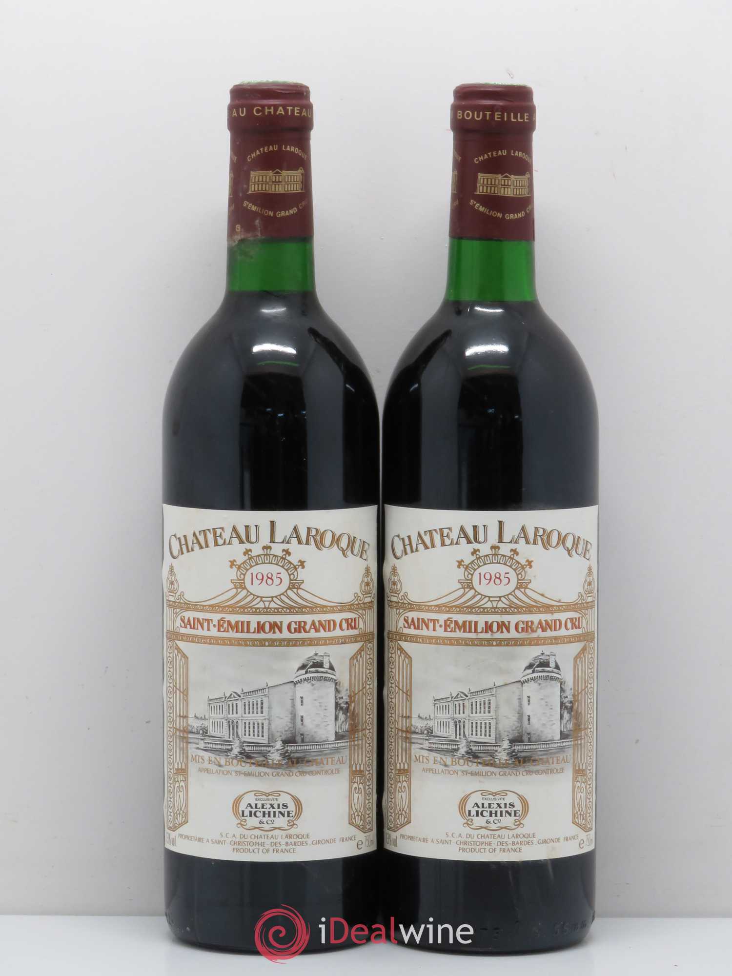 Château Laroque Grand Cru Classé 1985 - Lot de 11 bouteilles - 4