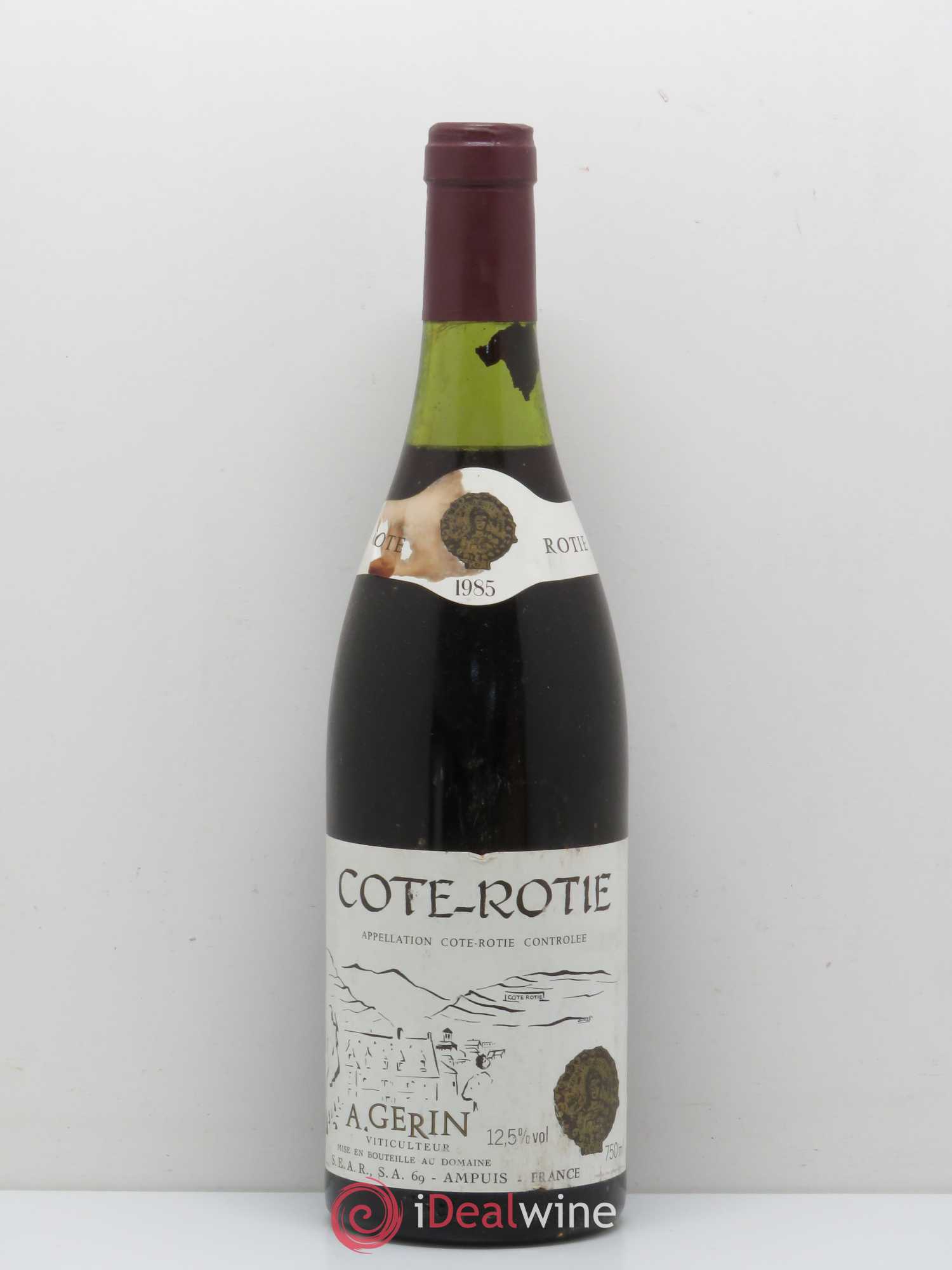 Côte-Rôtie A. Gerin 1985 - Lot de 1 bouteille - 0