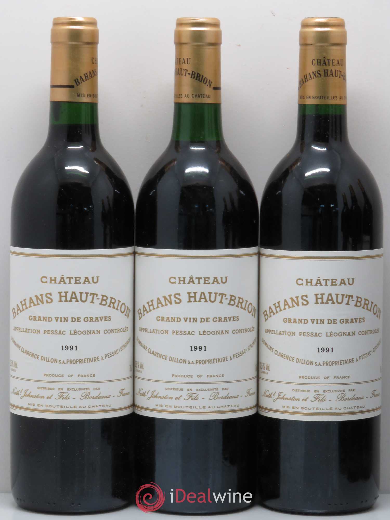 Clarence (Bahans) de Haut-Brion Second Vin 1991 - Lot de 6 bouteilles - 1