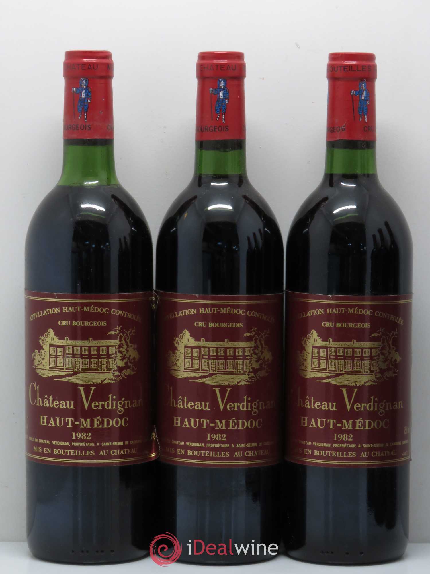 Château Verdignan Cru Bourgeois 1982 - Lot of 12 bottles - 3