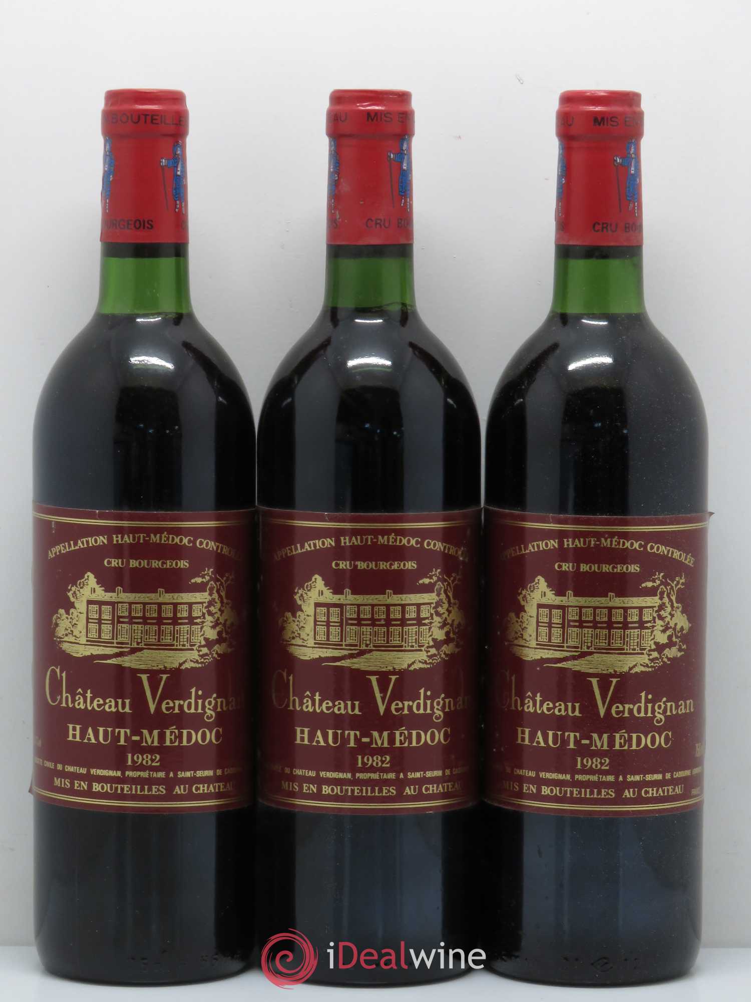 Château Verdignan Cru Bourgeois 1982 - Lot of 12 bottles - 4