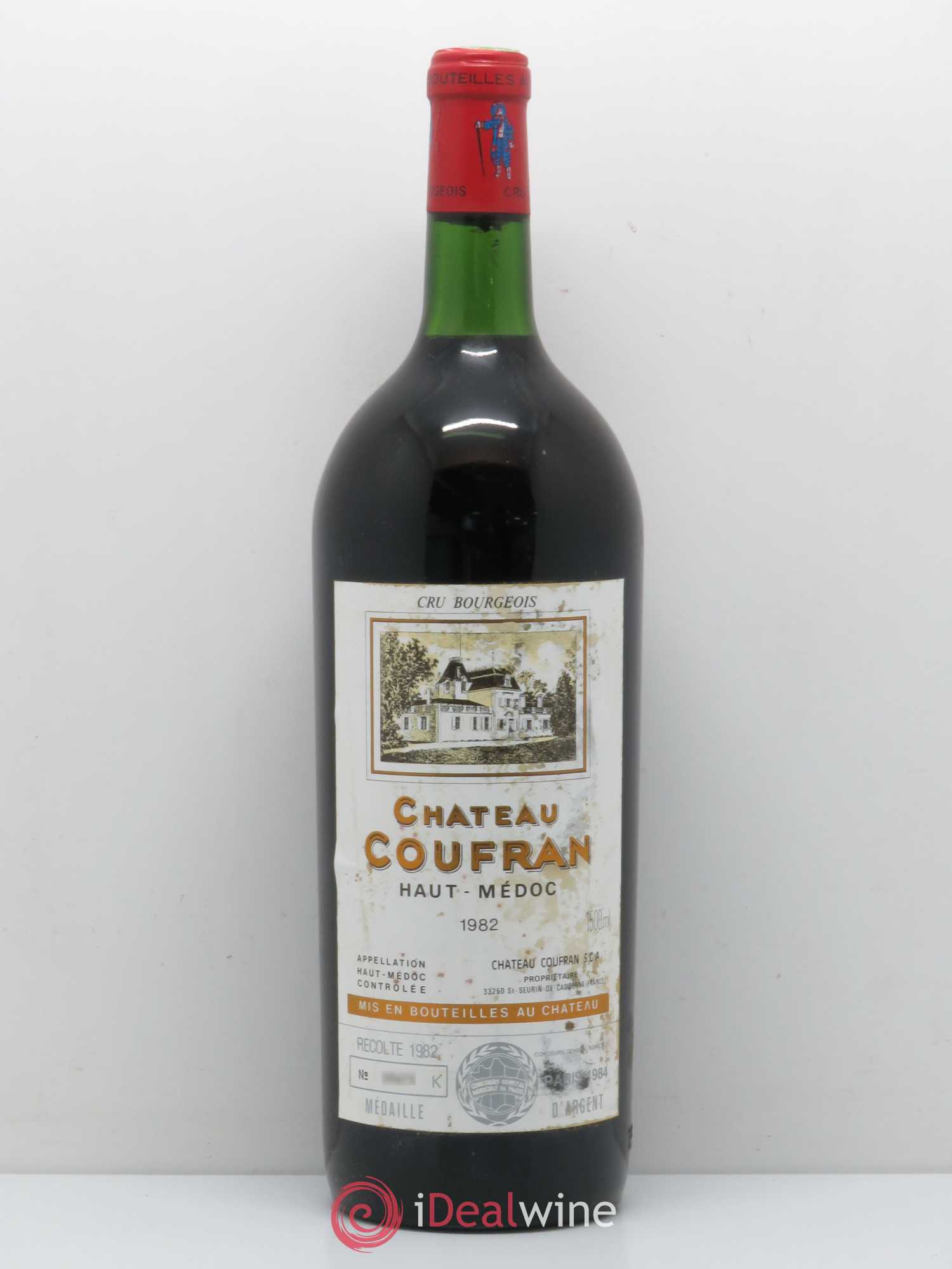 Château Coufran Cru Bourgeois 1982 - Lot de 1 magnum - 0
