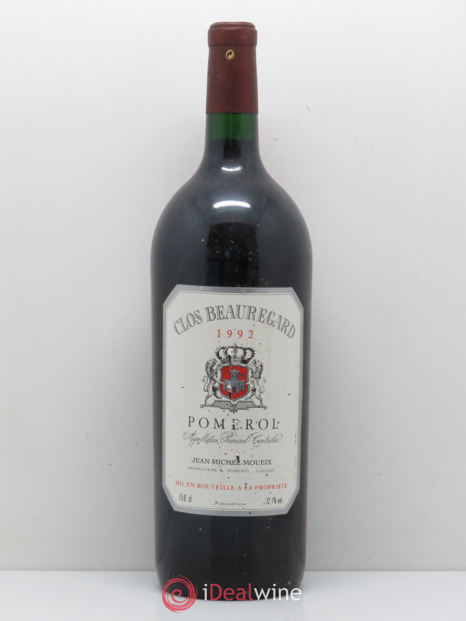 Clos Beauregard 1992 - Lot de 1 magnum - 0