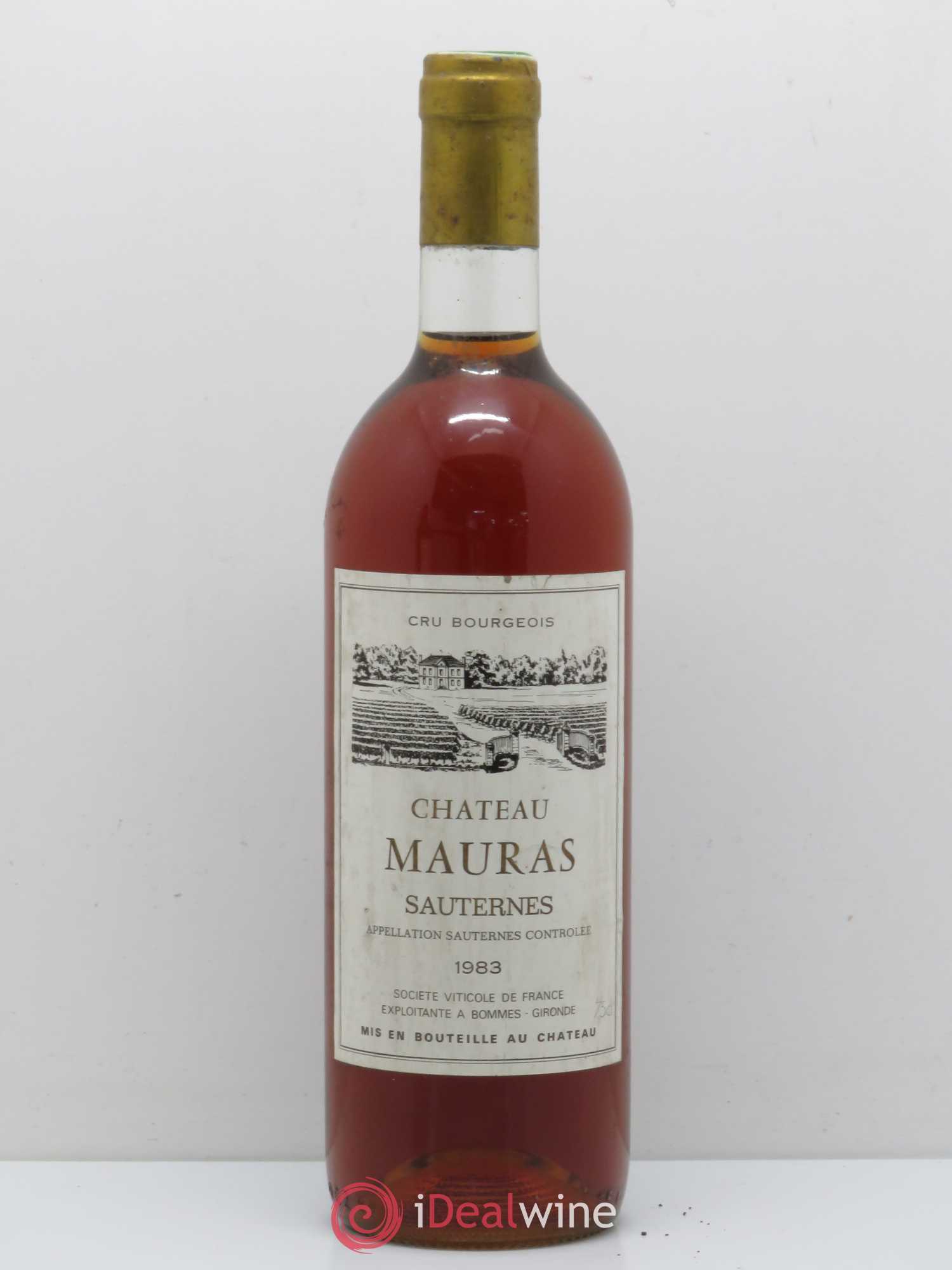 Château Mauras Cru Bourgeois 1983 - Lotto di 1 bottiglia - 0