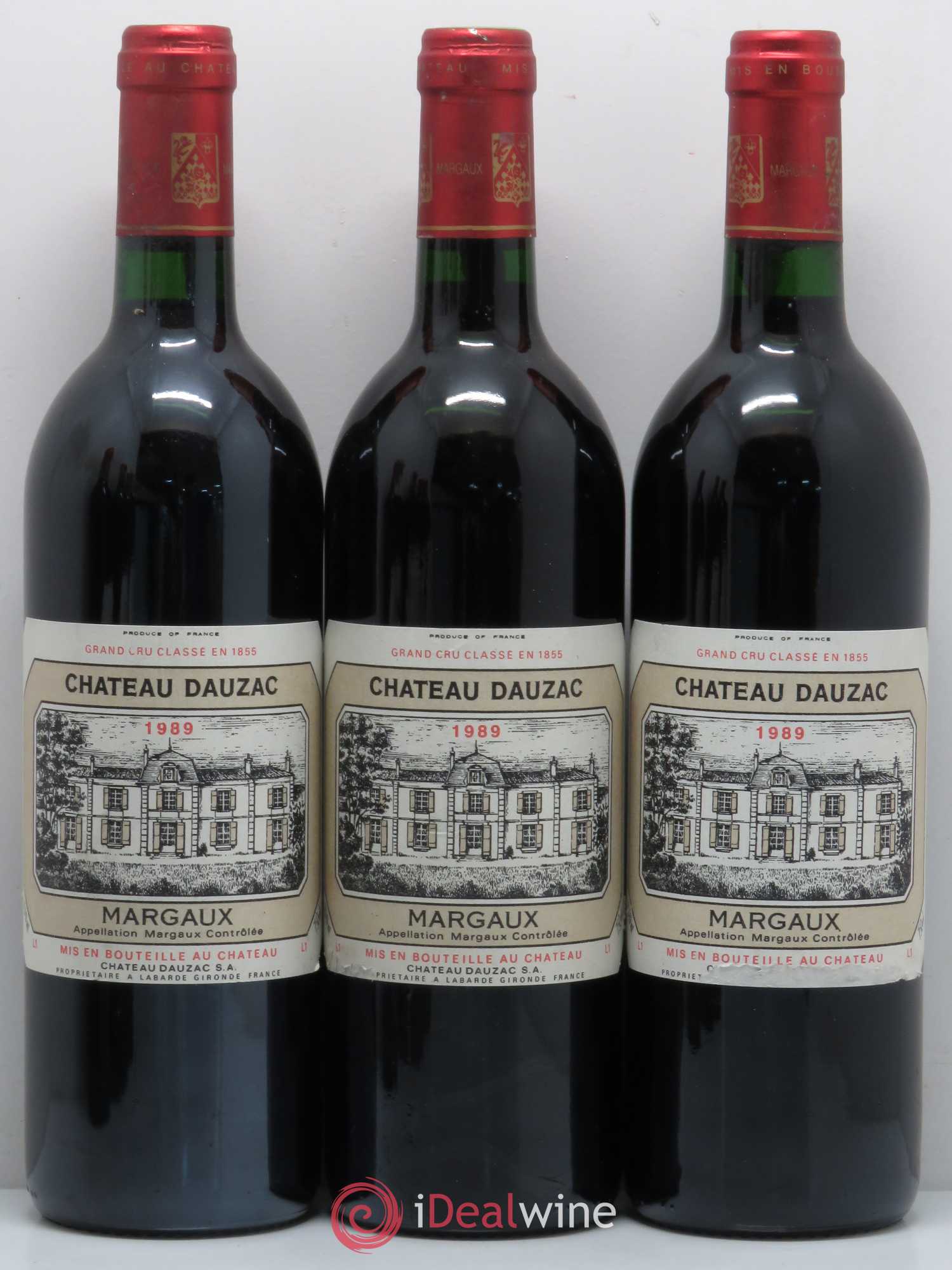 Château Dauzac 5ème Grand Cru Classé 1989 - Lot de 6 bouteilles - 1