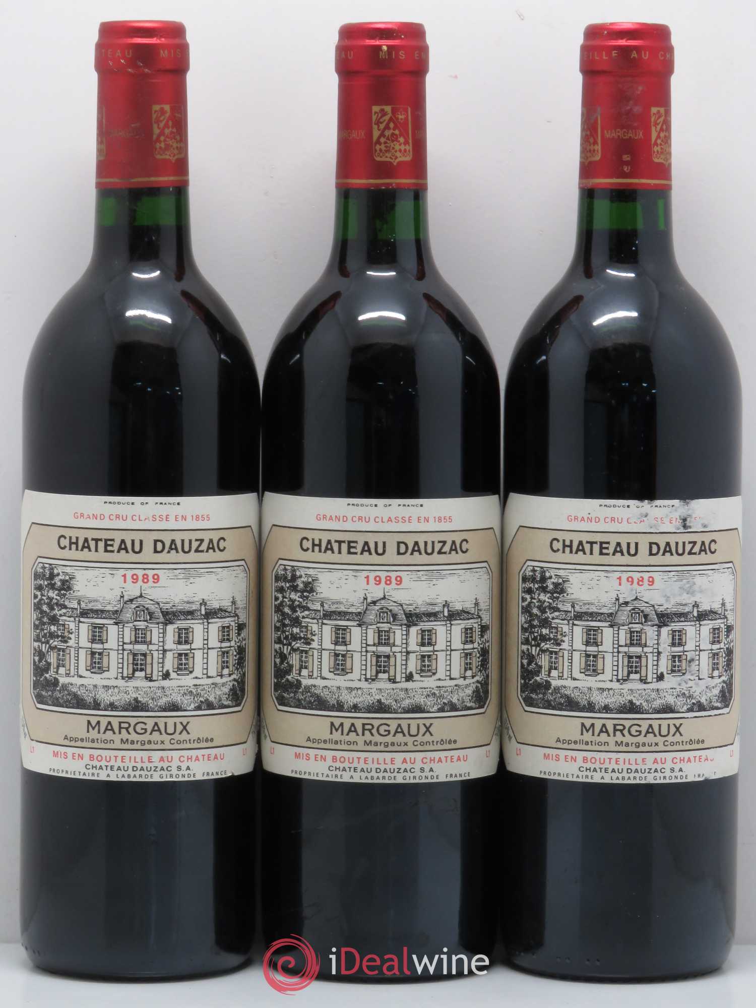 Château Dauzac 5ème Grand Cru Classé 1989 - Lot de 6 bouteilles - 2
