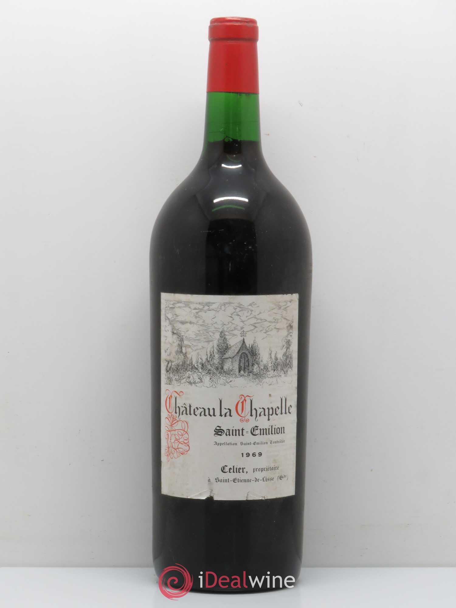 Saint-Émilion Château La Chapelle 1969 - Posten von 1 Magnum - 0