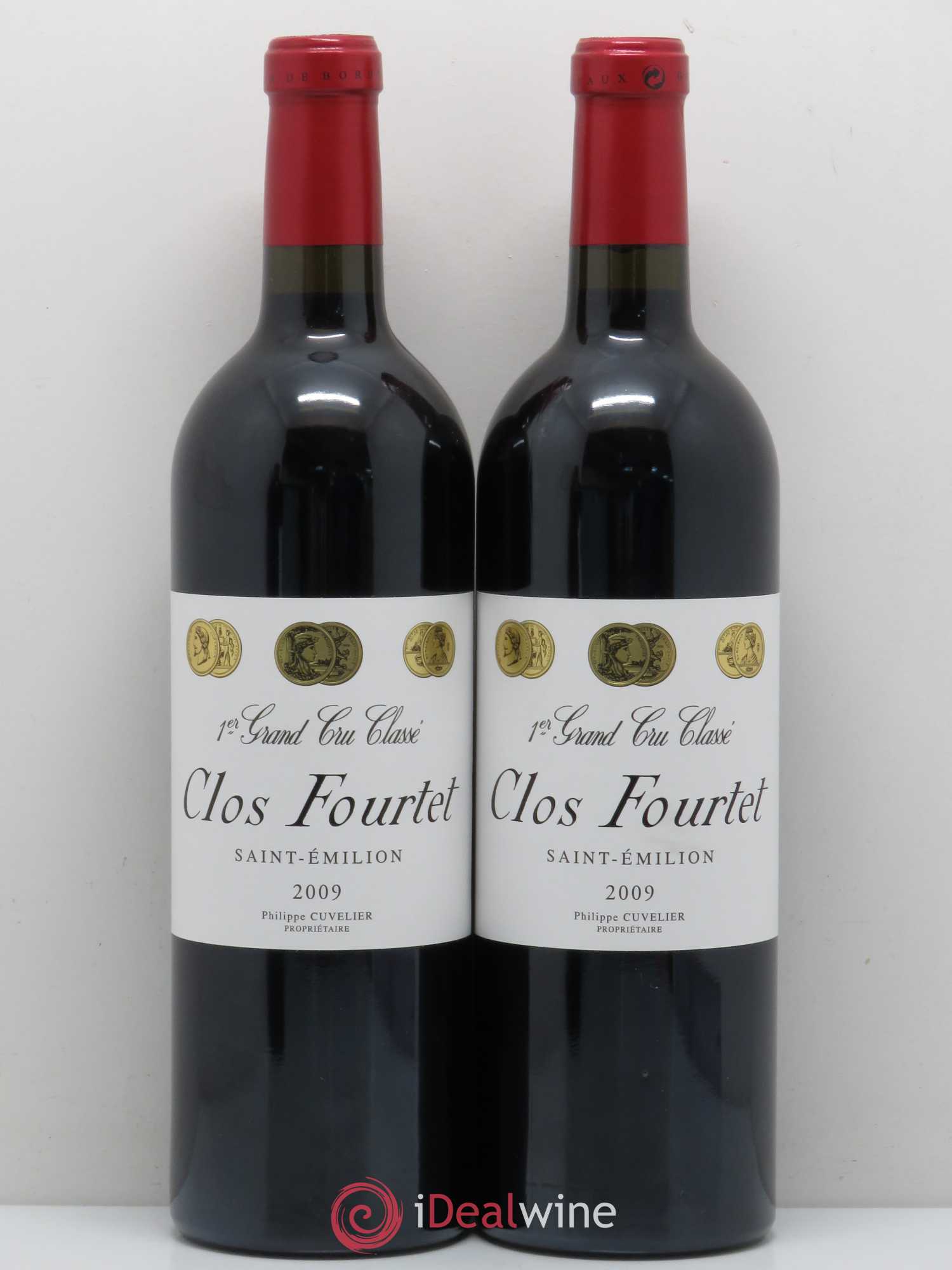 Clos Fourtet 1er Grand Cru Classé B 2009 - Lot de 2 bouteilles - 0