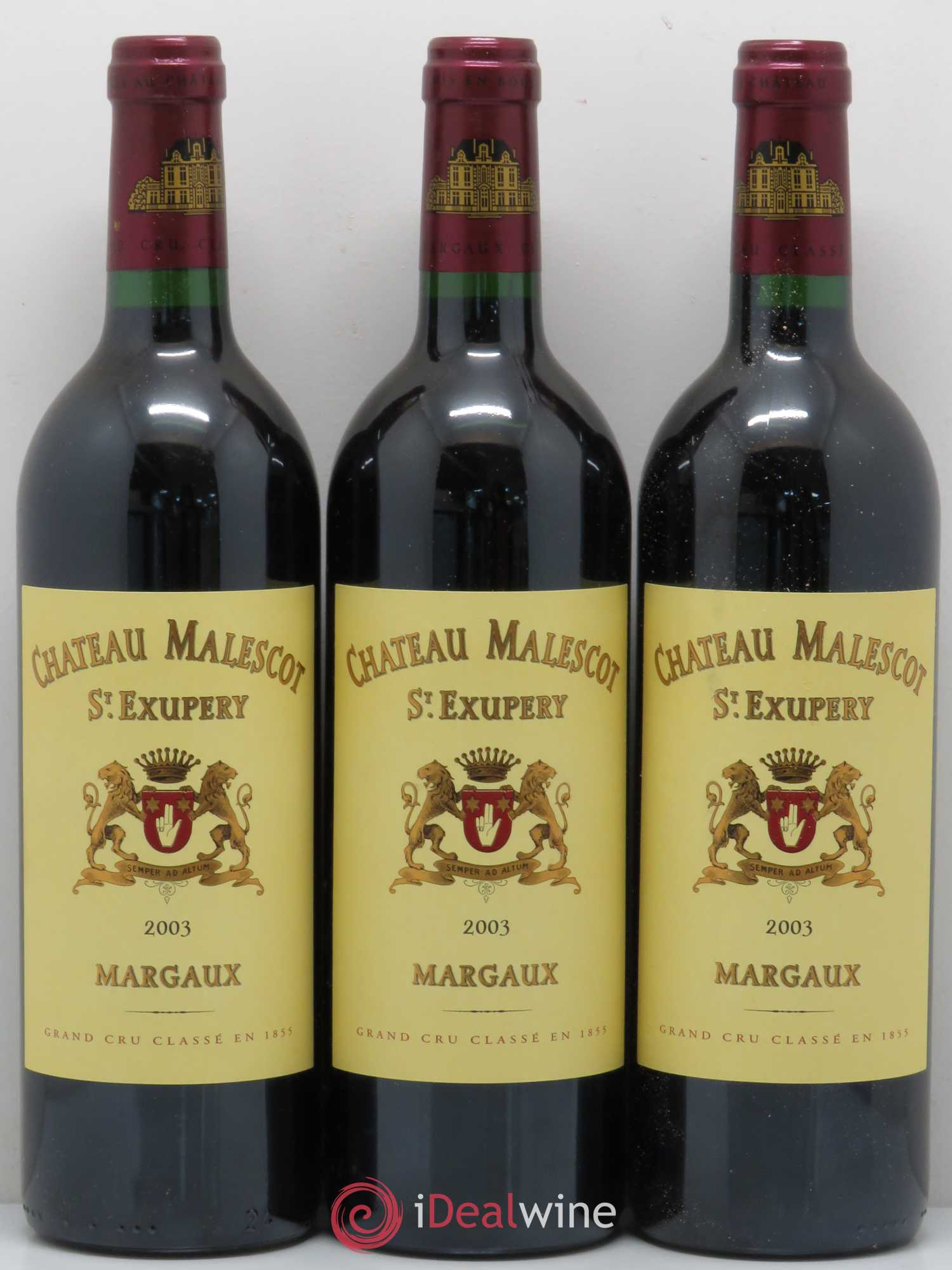 Château Malescot Saint-Exupéry 3ème Grand Cru Classé 2003 - Lot de 6 bouteilles - 2