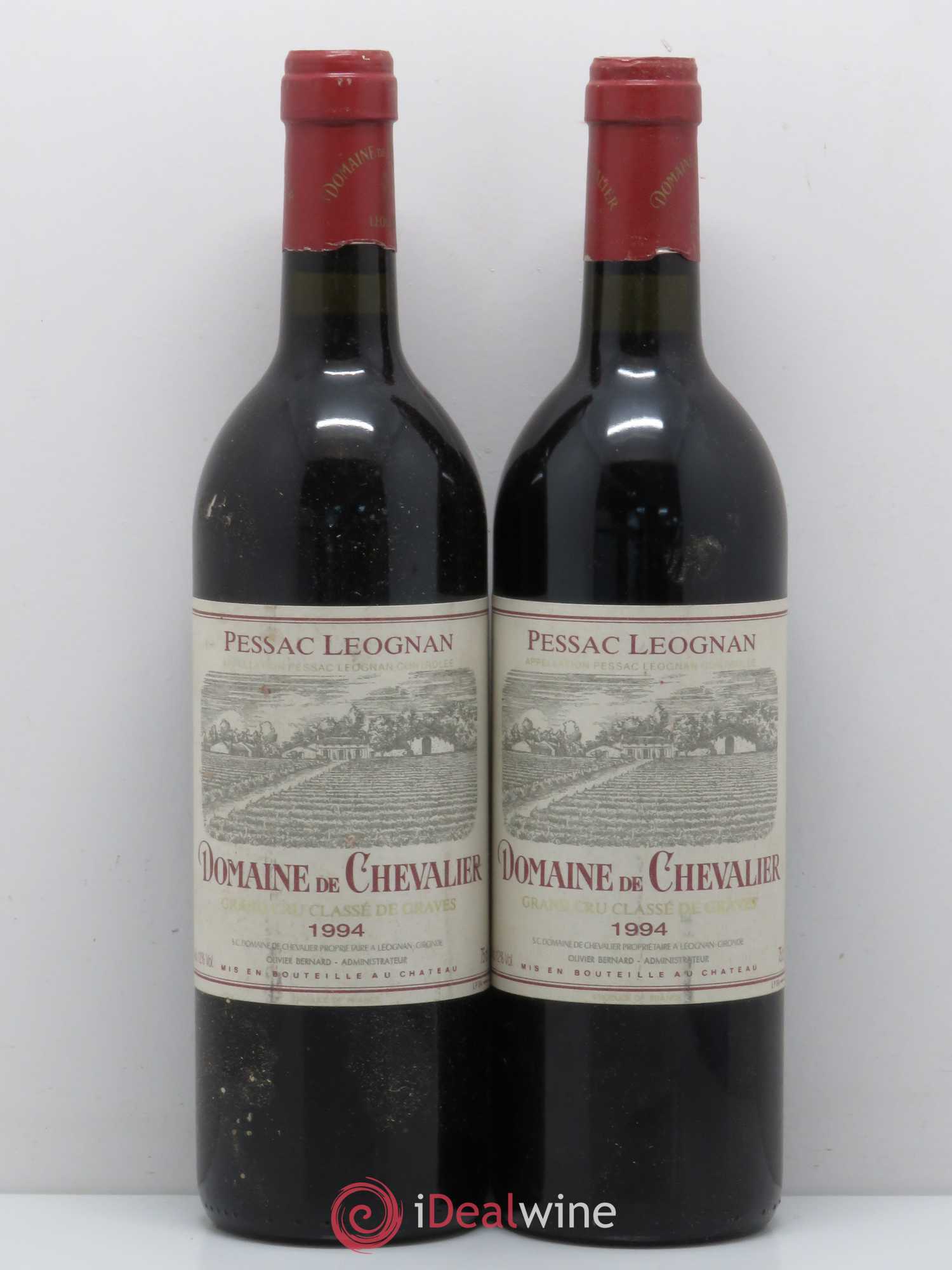 Domaine de Chevalier Cru Classé de Graves 1994 - Lot de 2 bouteilles - 0