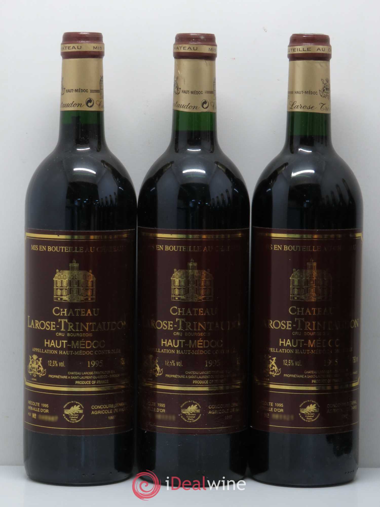 Château Larose Trintaudon Cru Bourgeois 1995 - Lot de 12 bouteilles - 2