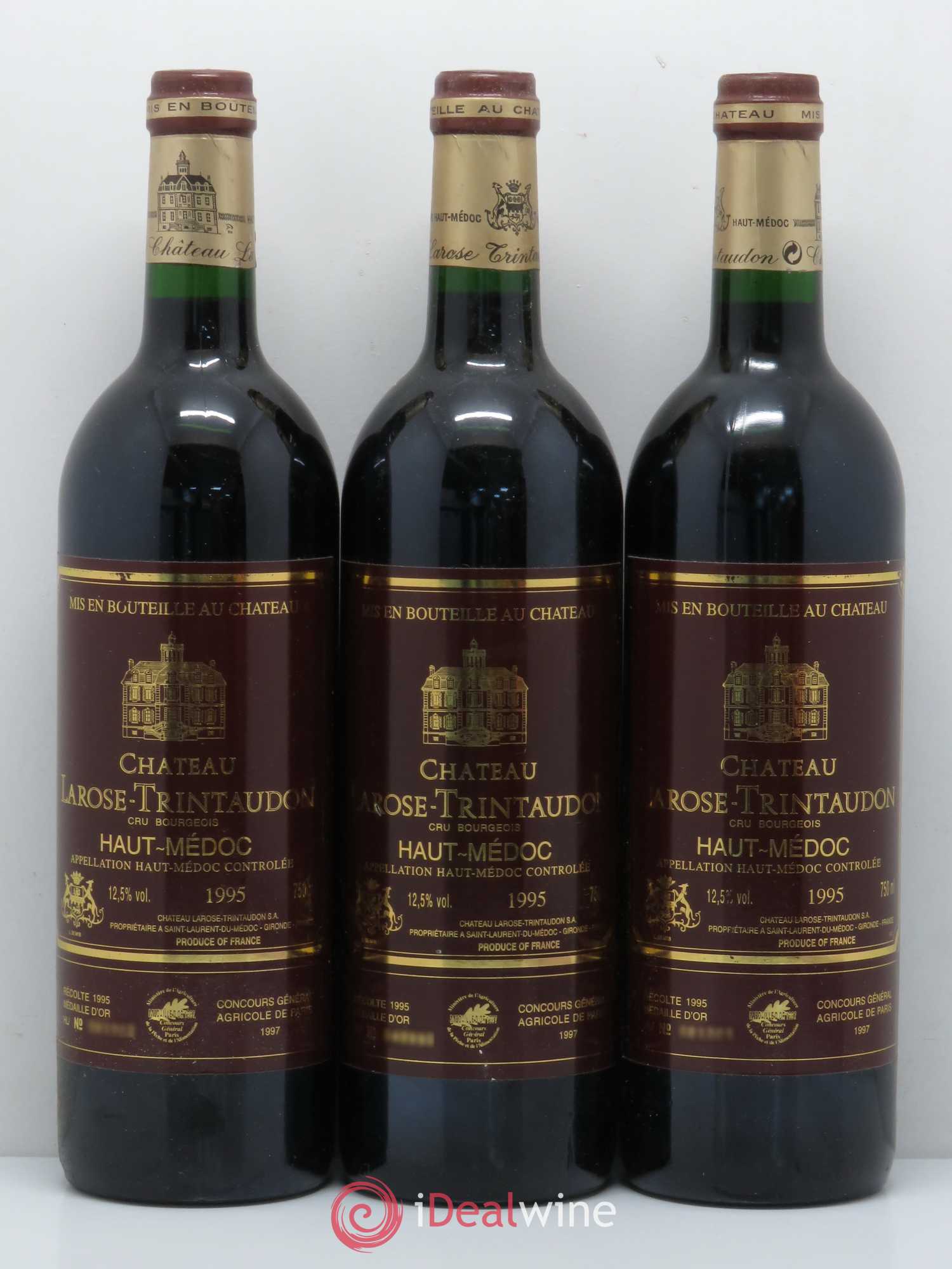 Château Larose Trintaudon Cru Bourgeois 1995 - Lot de 12 bouteilles - 4