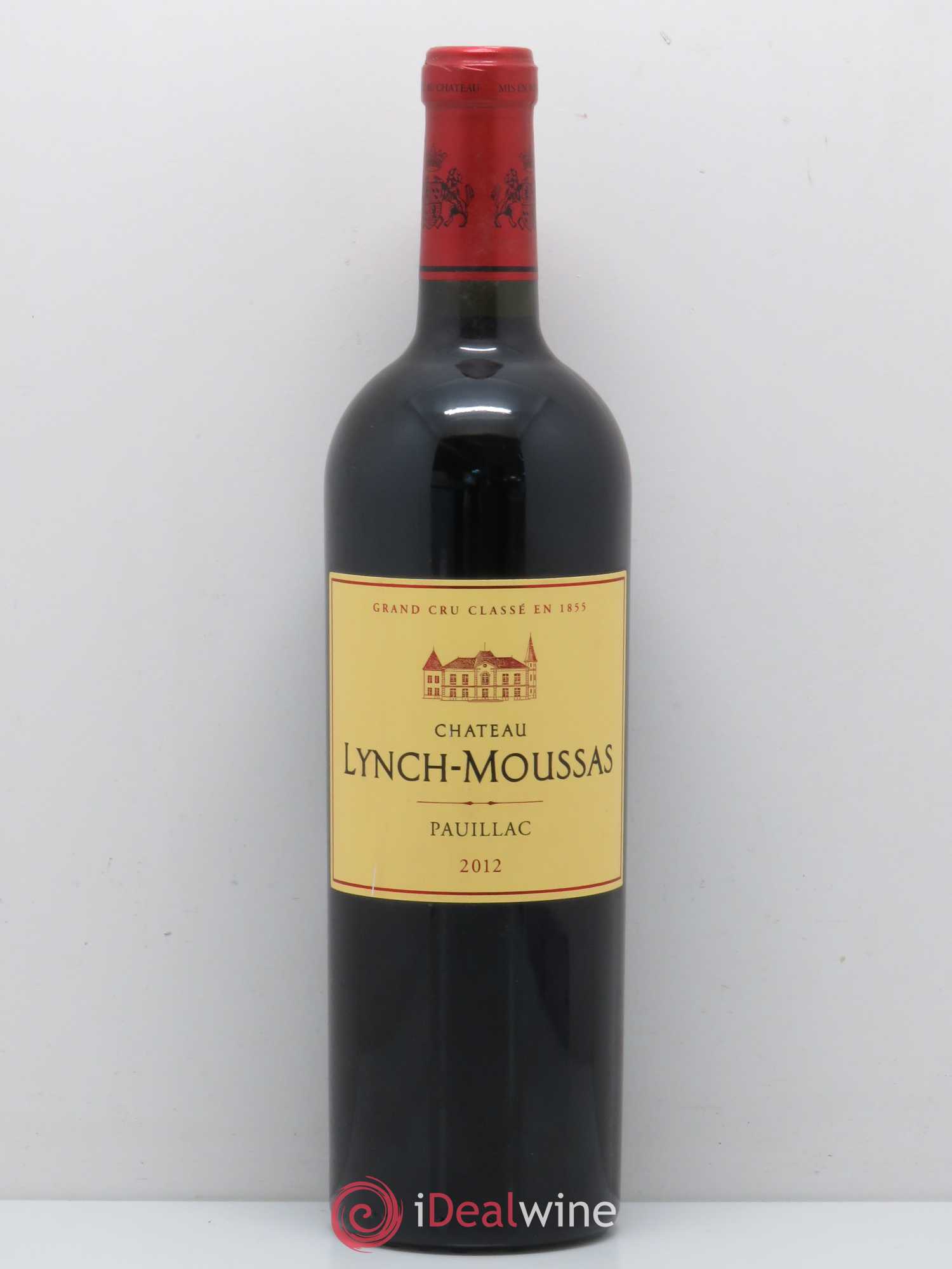 Château Lynch Moussas 5ème Grand Cru Classé 2012 - Lot de 1 bouteille - 0