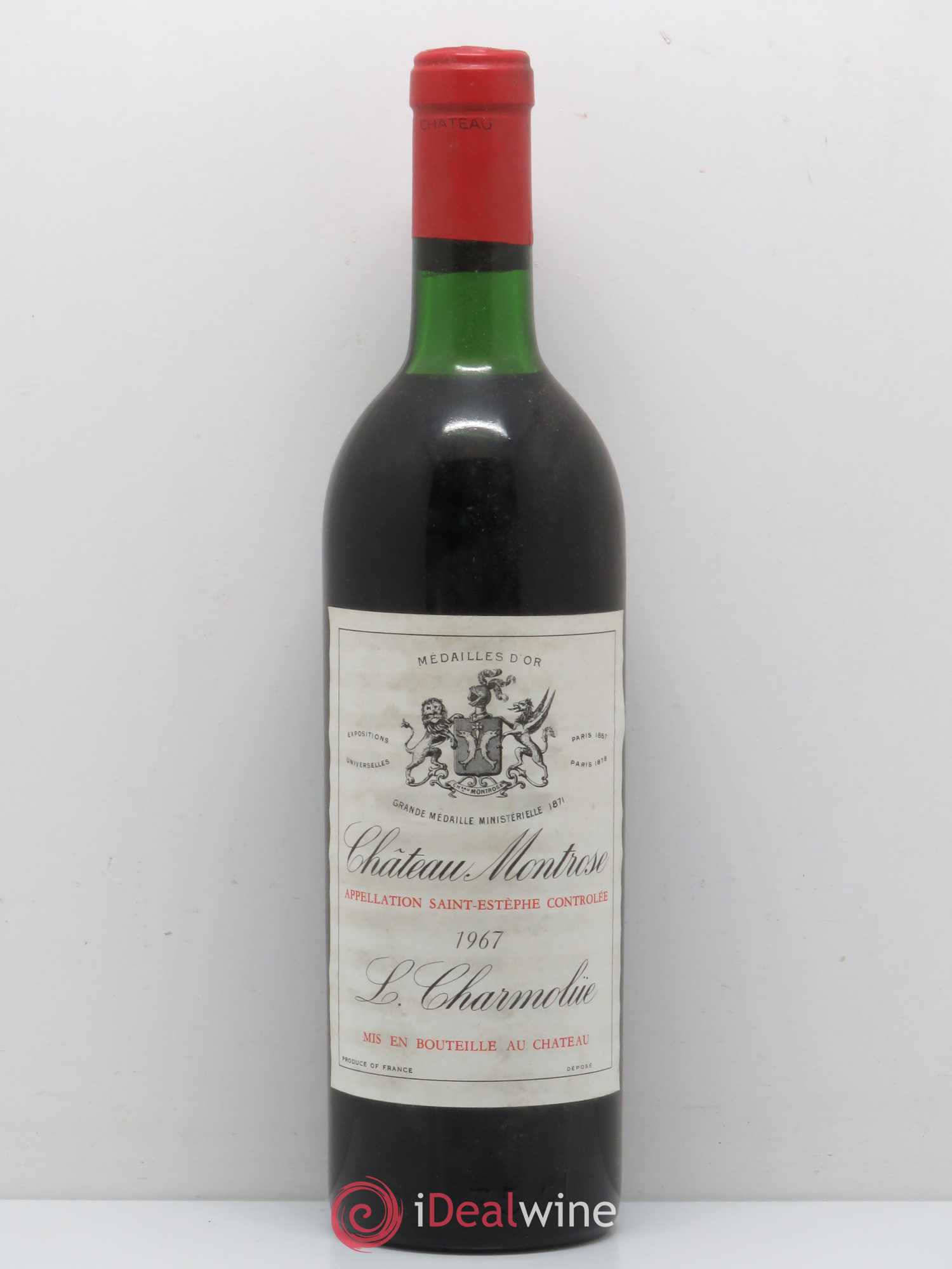 Château Montrose 2ème Grand Cru Classé 1967 - Lot de 1 bouteille - 0