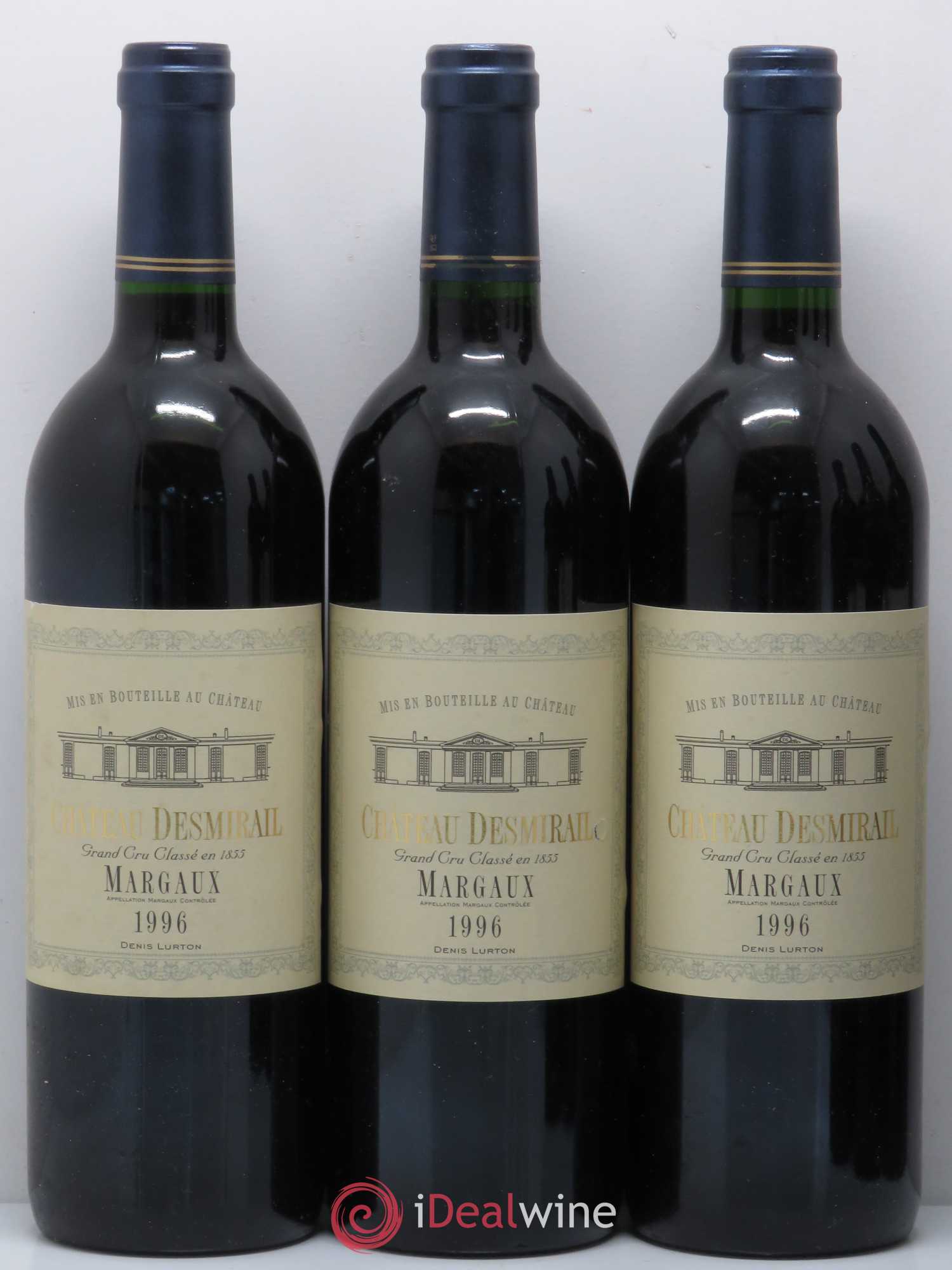 Château Desmirail 3ème Grand Cru Classé 1996 - Lot de 6 bouteilles - 1