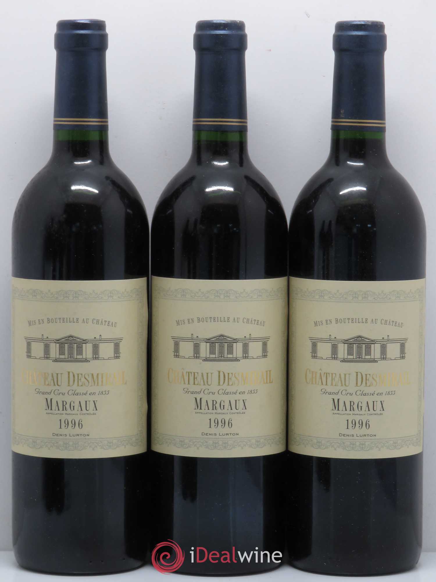Château Desmirail 3ème Grand Cru Classé 1996 - Lot de 6 bouteilles - 2