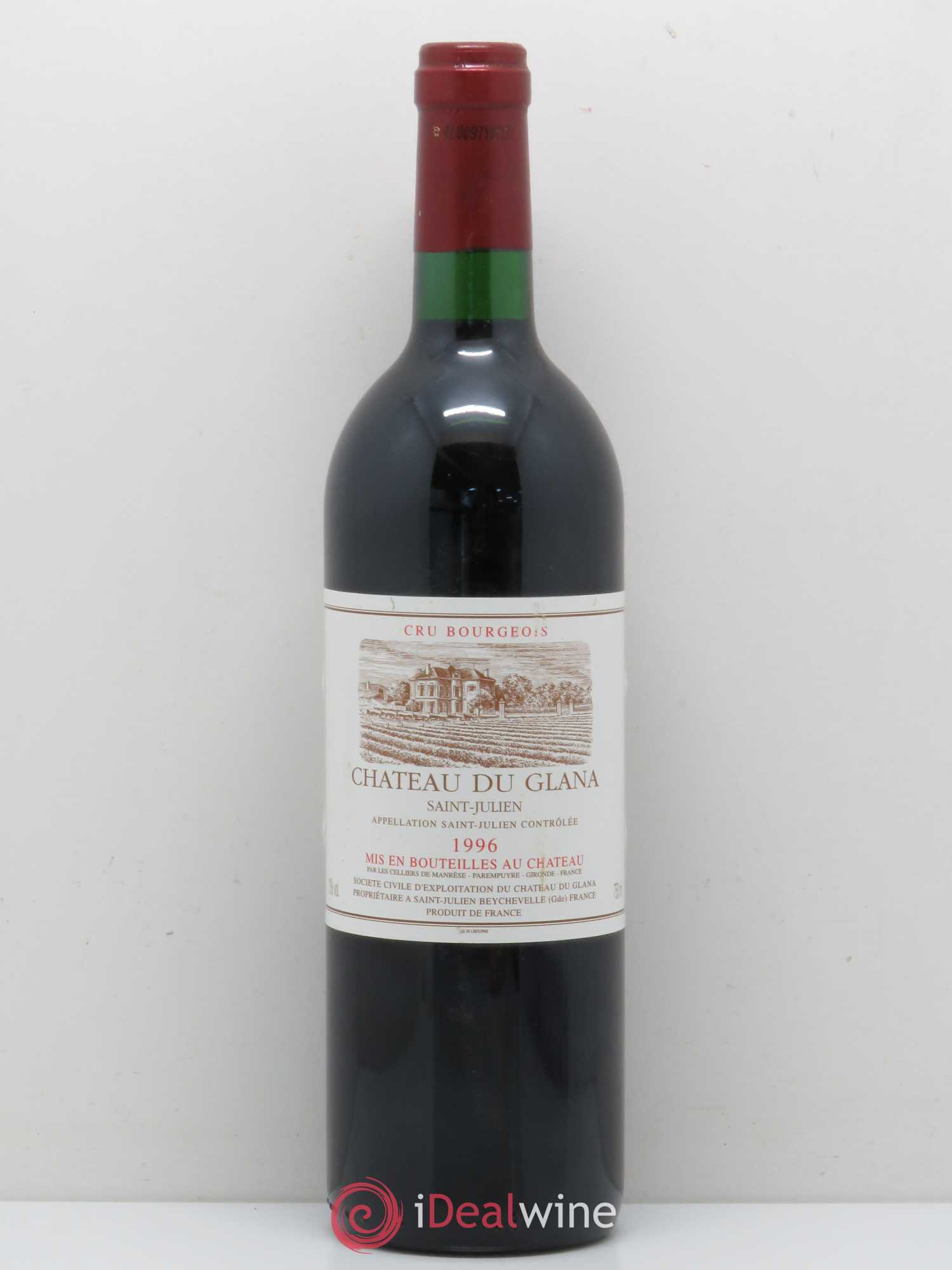 Château du Glana 1996 - Lot de 1 bouteille - 0