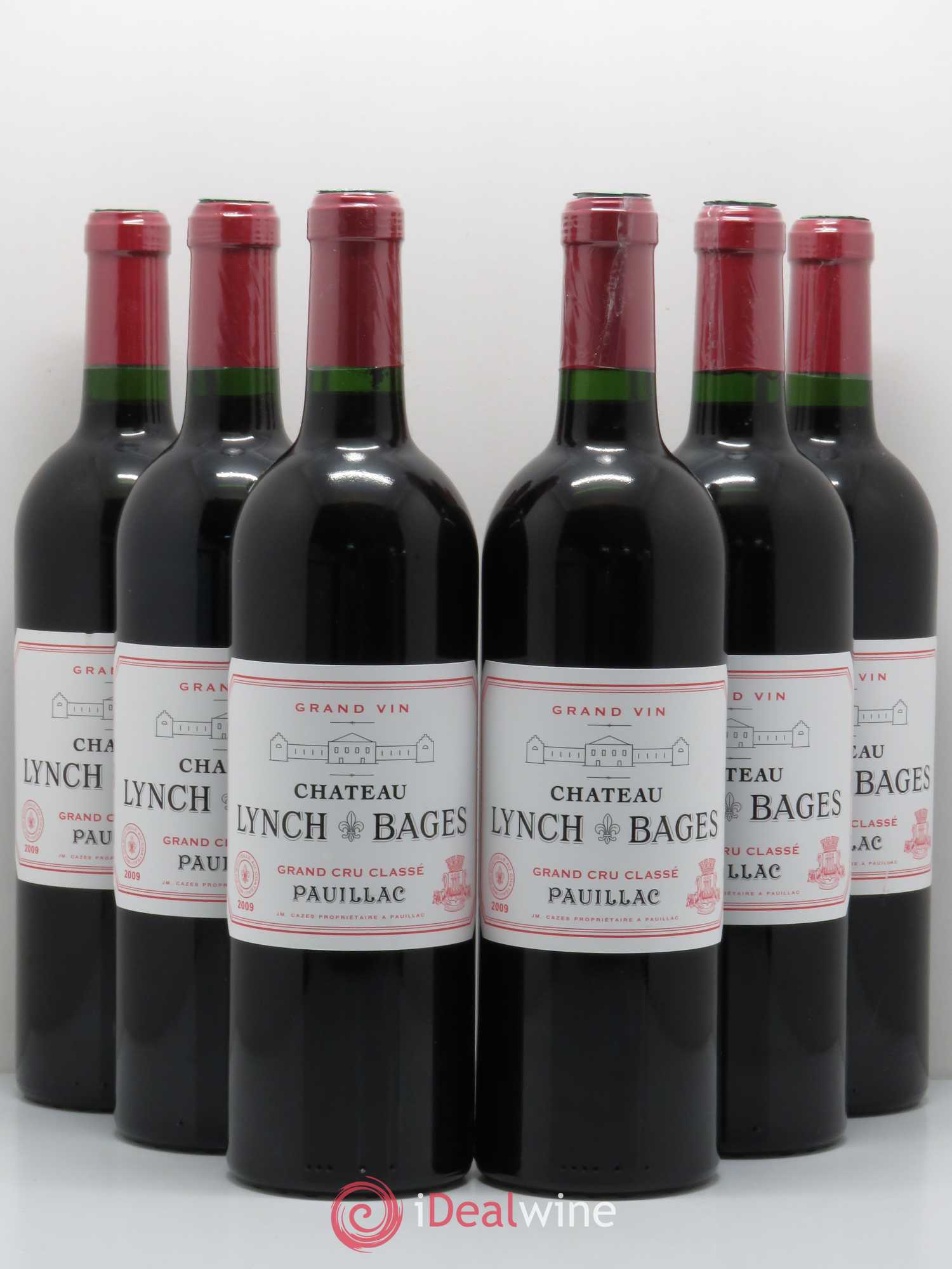 Château Lynch Bages 5ème Grand Cru Classé 2009 - Lot de 6 bouteilles - 0