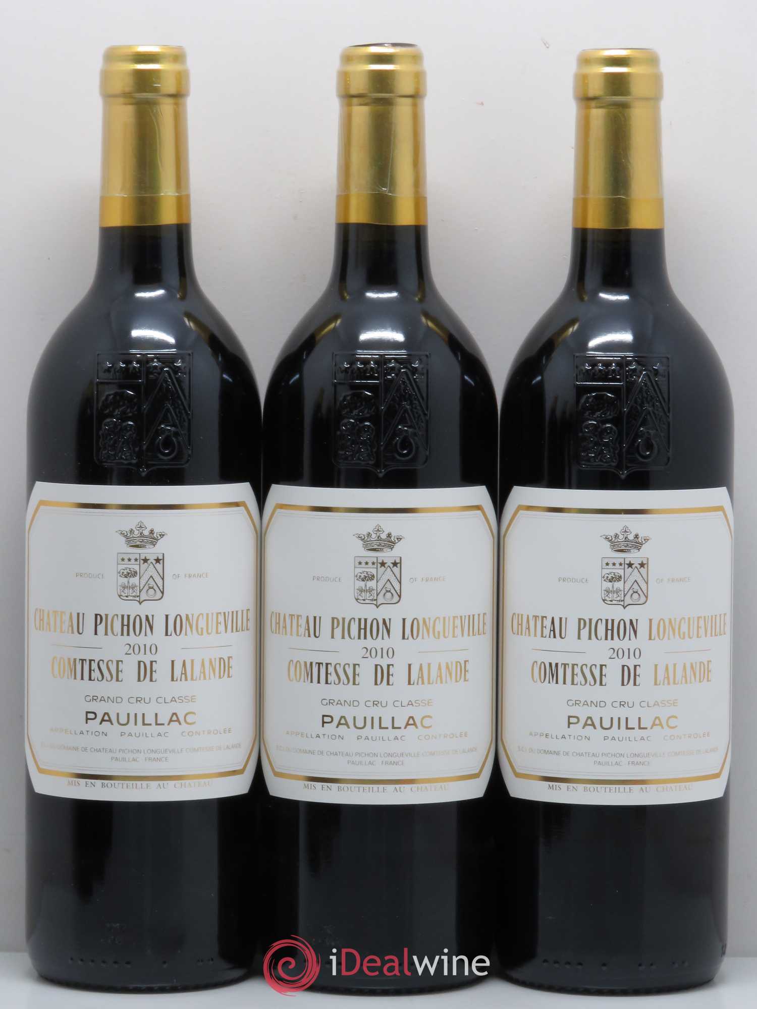 Château Pichon Longueville Comtesse de Lalande 2ème Grand Cru Classé 2010 - Lot de 6 bouteilles - 1