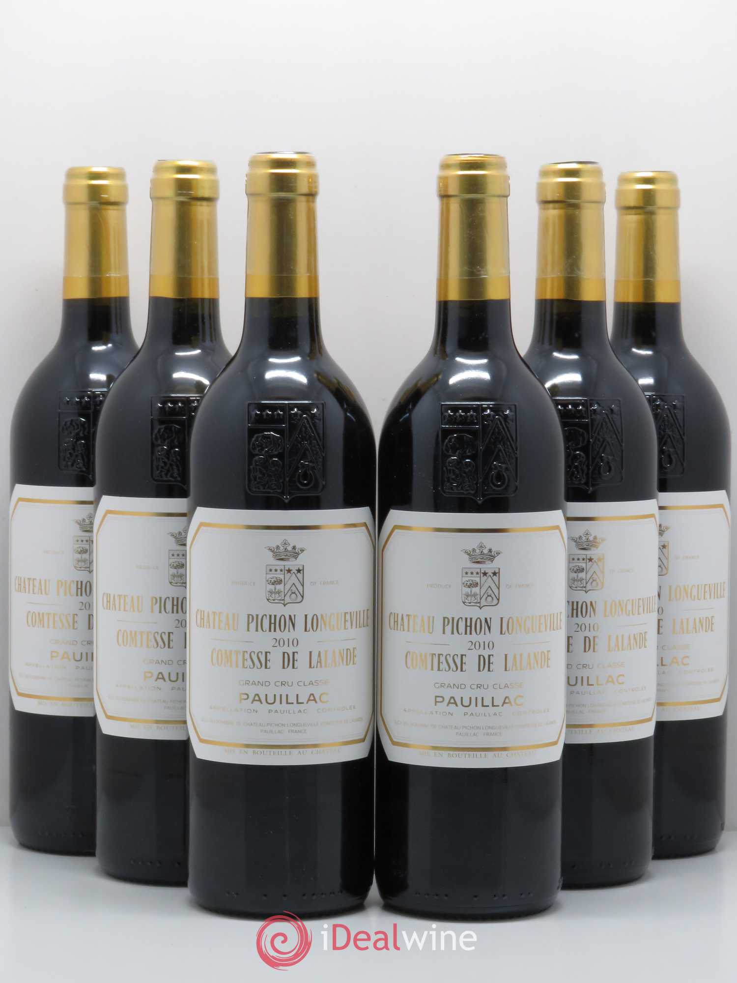 Château Pichon Longueville Comtesse de Lalande 2ème Grand Cru Classé 2010 - Lot de 6 bouteilles - 0