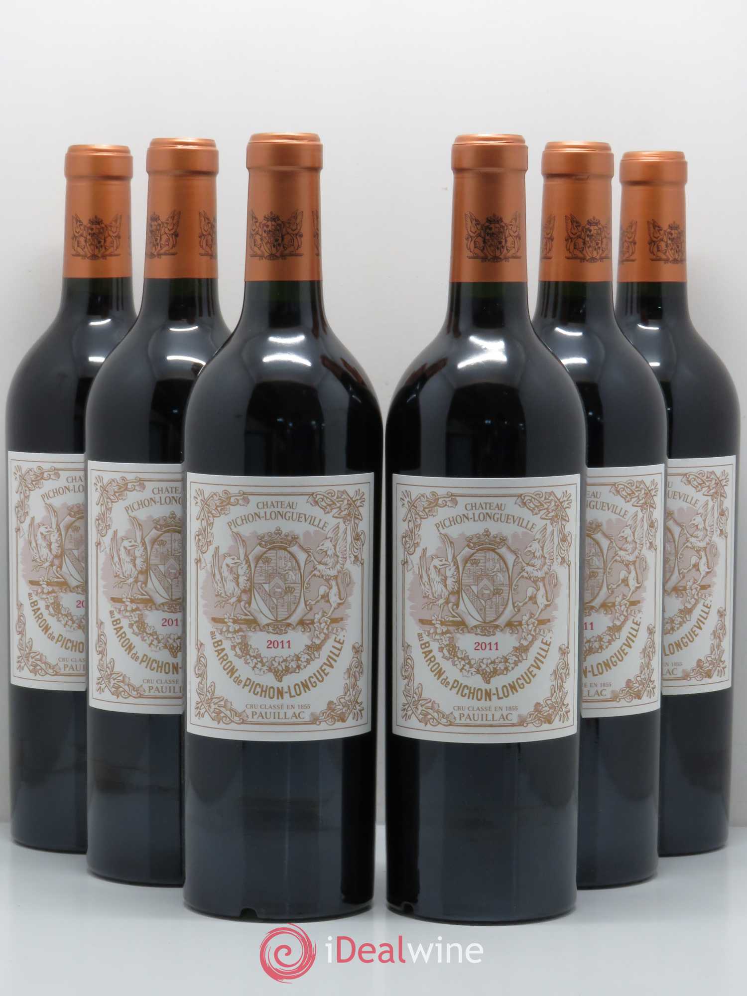 Pichon Longueville Baron 2ème Grand Cru Classé 2011 - Lot de 6 bouteilles - 0