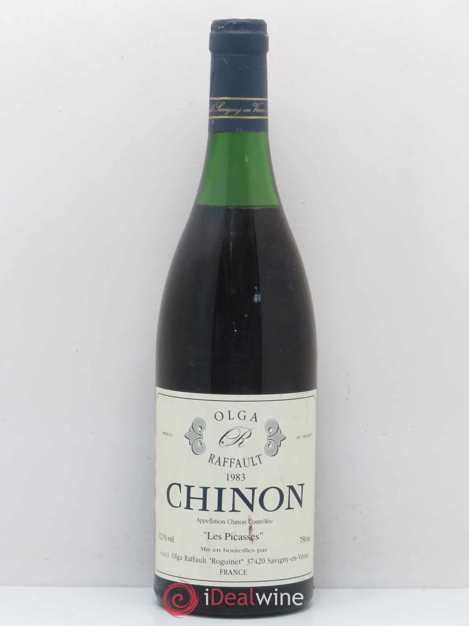 Chinon Les Picasses Olga Raffault 1983 - Lot de 1 bouteille - 0
