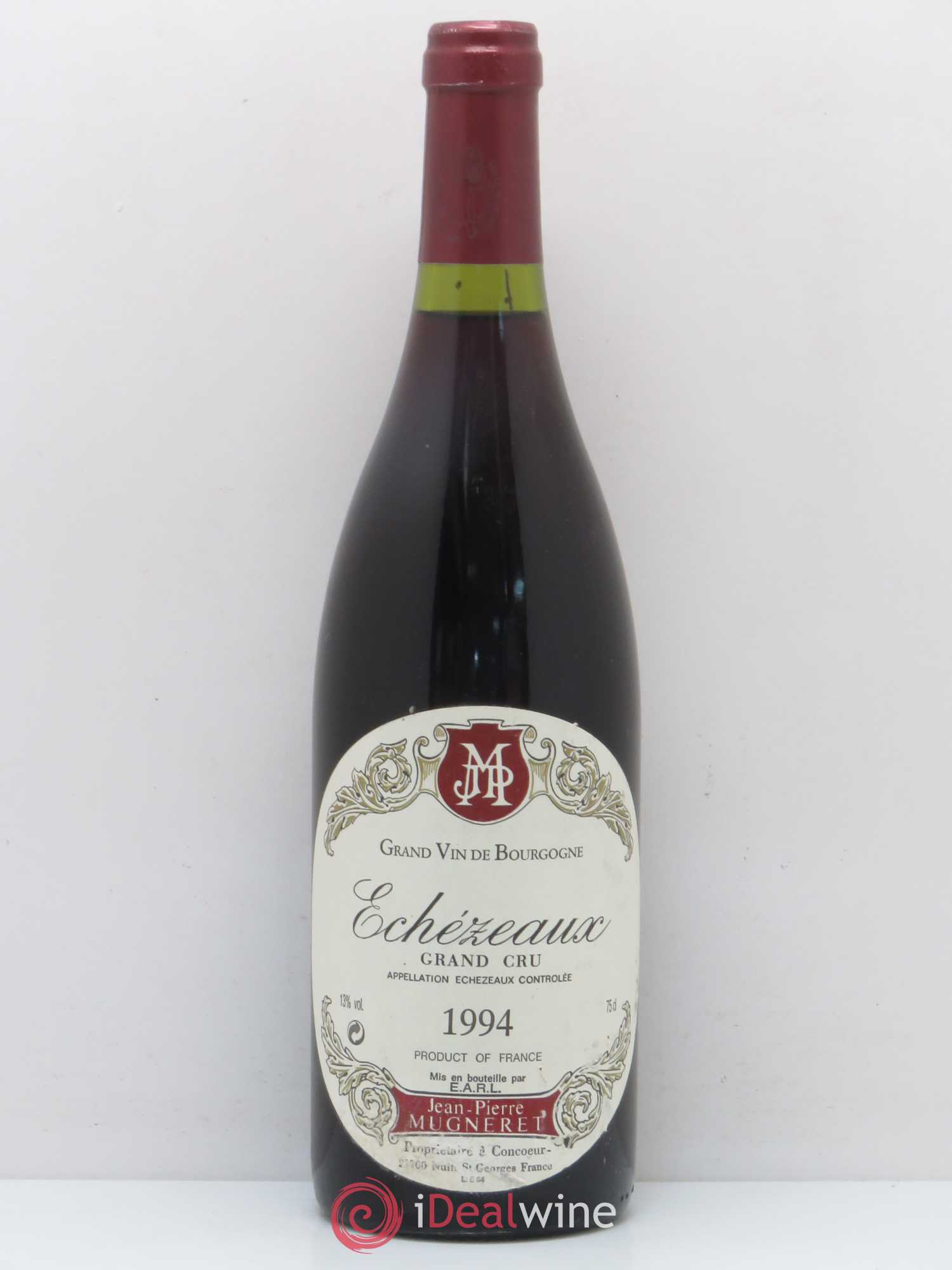 Echezeaux Grand Cru Domaine Jean-Pierre Mugneret 1994 - Lot de 1 bouteille - 0