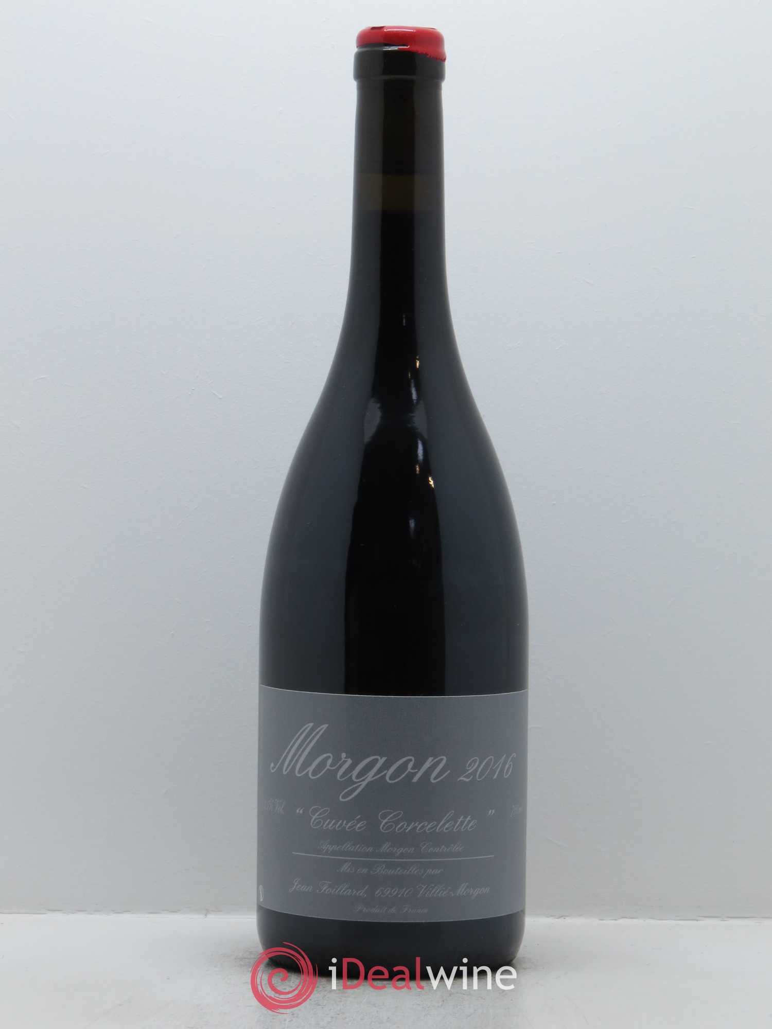 Morgon Corcelette Jean Foillard 2016 - Lot de 1 bouteille - 0