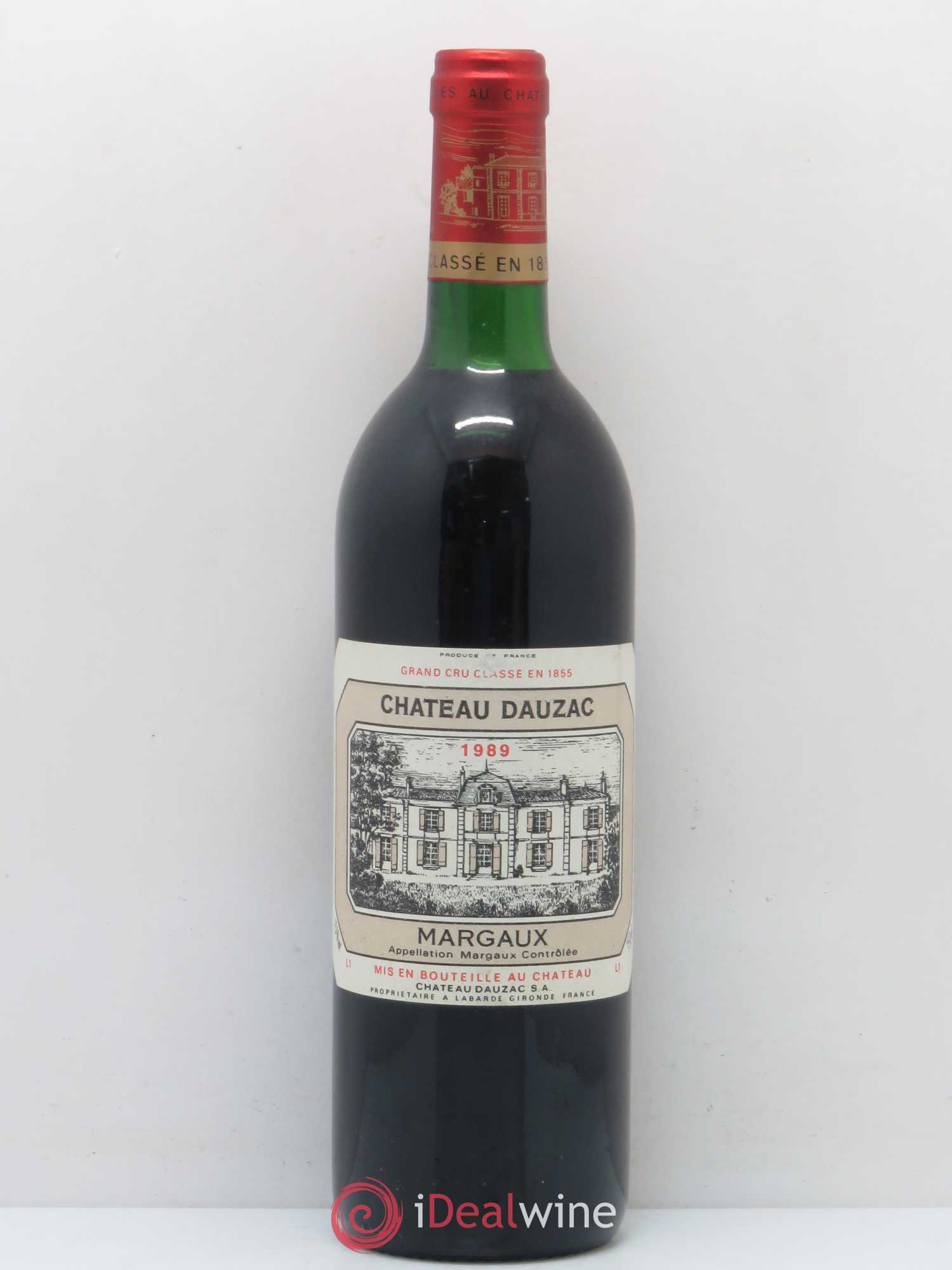 Château Dauzac 5ème Grand Cru Classé 1989 - Lot de 1 bouteille - 0