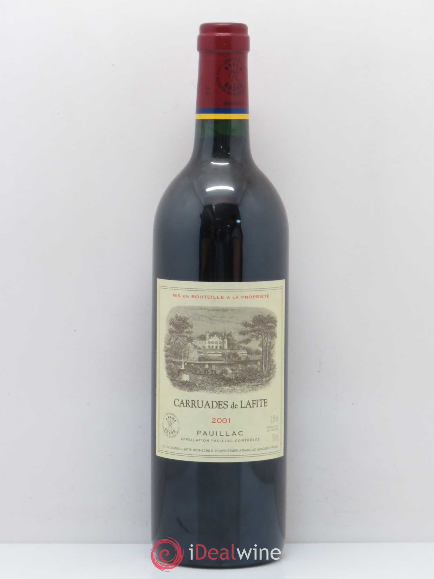 Carruades de Lafite Rothschild Second Vin 2001 - Lot de 1 bouteille - 0