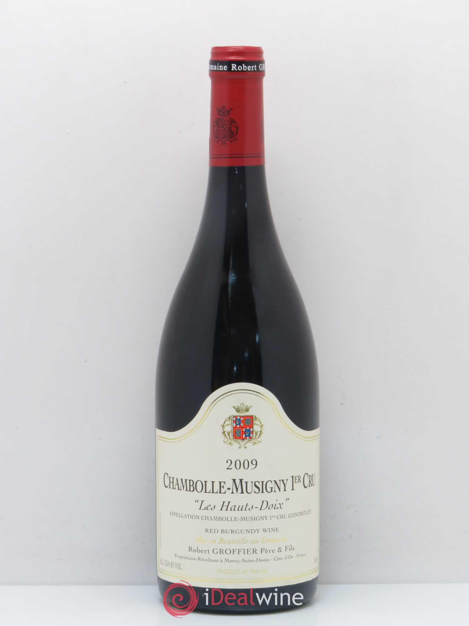 Chambolle-Musigny 1er Cru Les Hauts Doix Robert Groffier Père & Fils (Domaine) 2009 - Lot de 1 bouteille - 0
