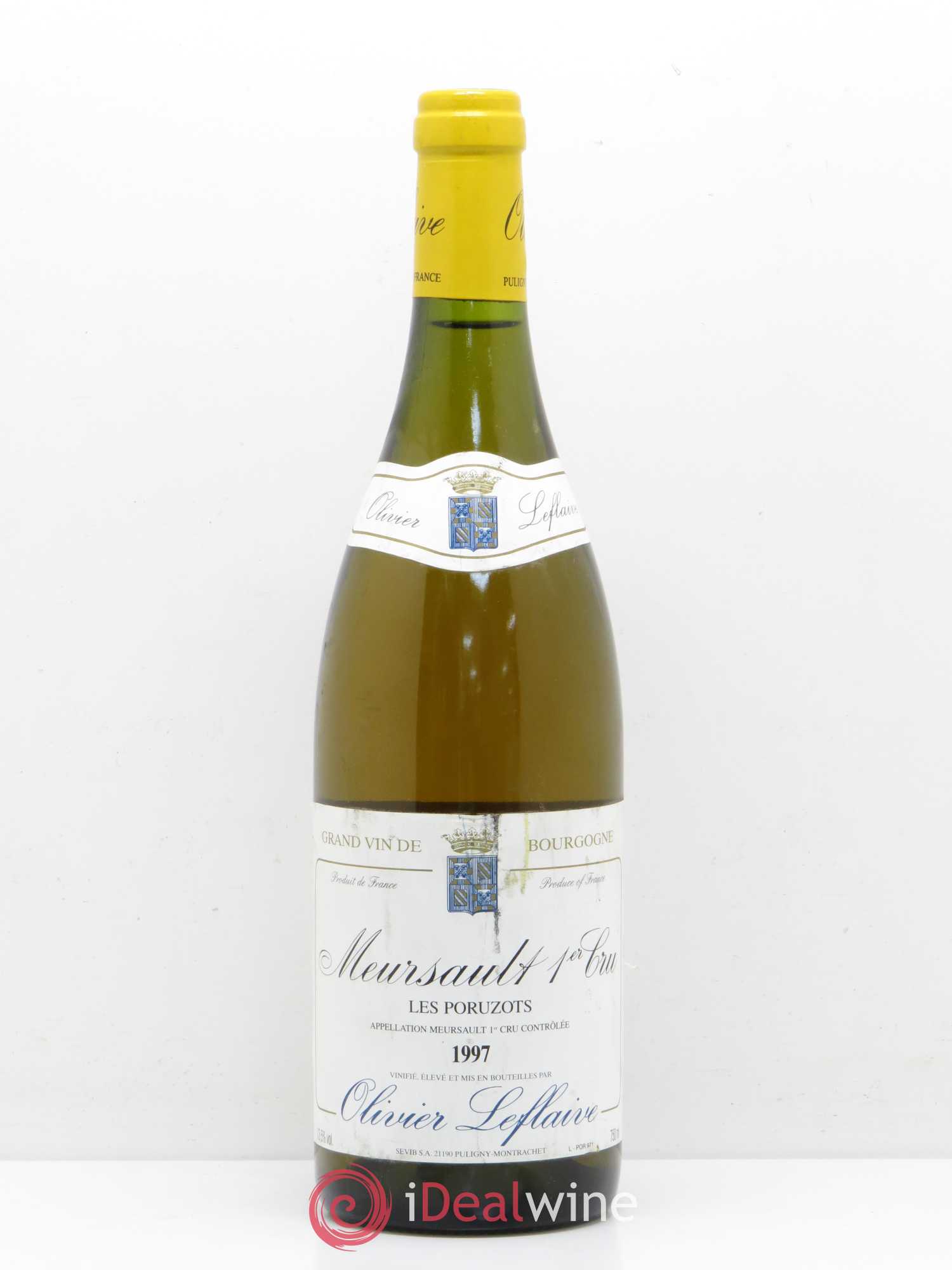 Meursault 1er Cru Poruzots Olivier Leflaive 1997 - Posten von 1 Flasche - 0