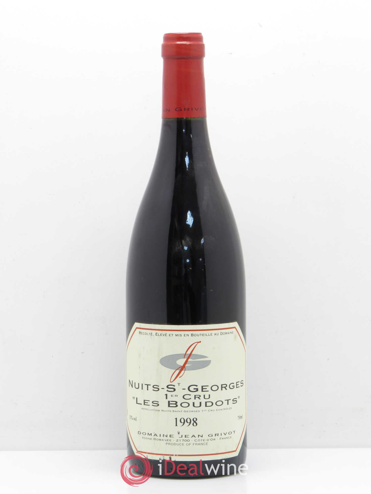 Nuits-Saint-Georges Aux baudots Jean Grivot 1998 - Posten von 1 Flasche - 0