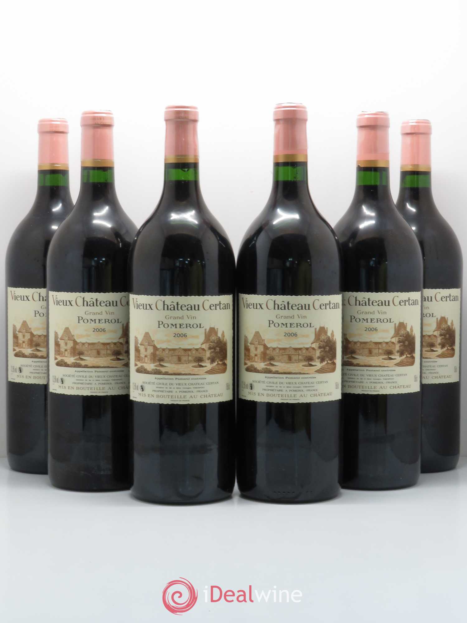 Vieux Château Certan 2006 - Lot de 6 magnums - 0