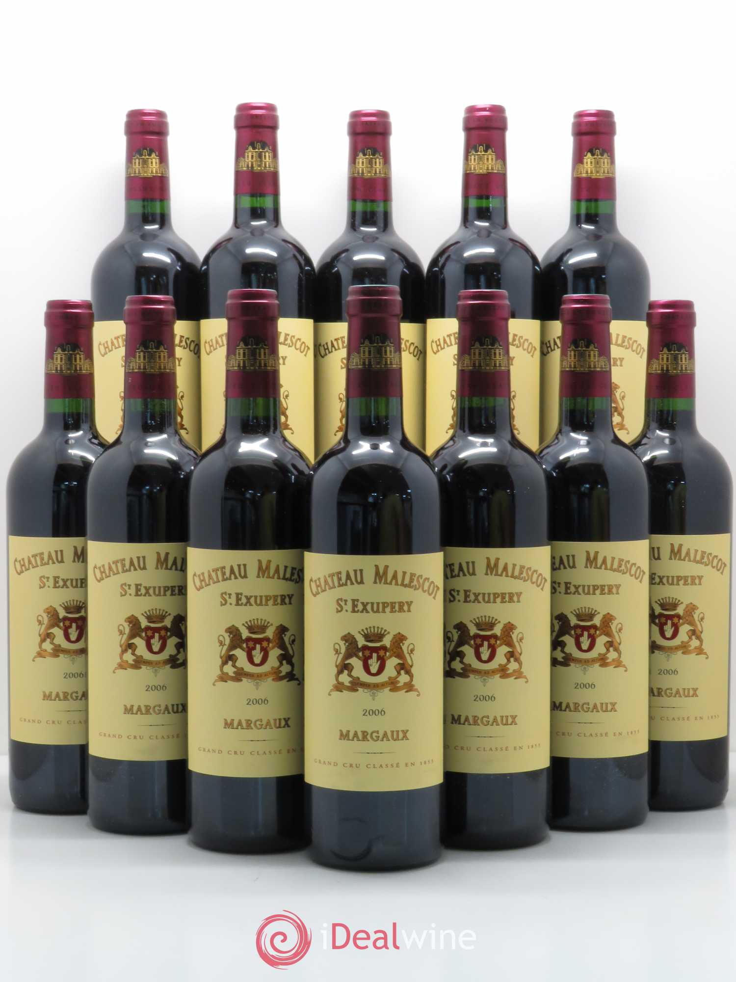 Château Malescot Saint-Exupéry 3ème Grand Cru Classé 2006 - Lot de 12 bouteilles - 0