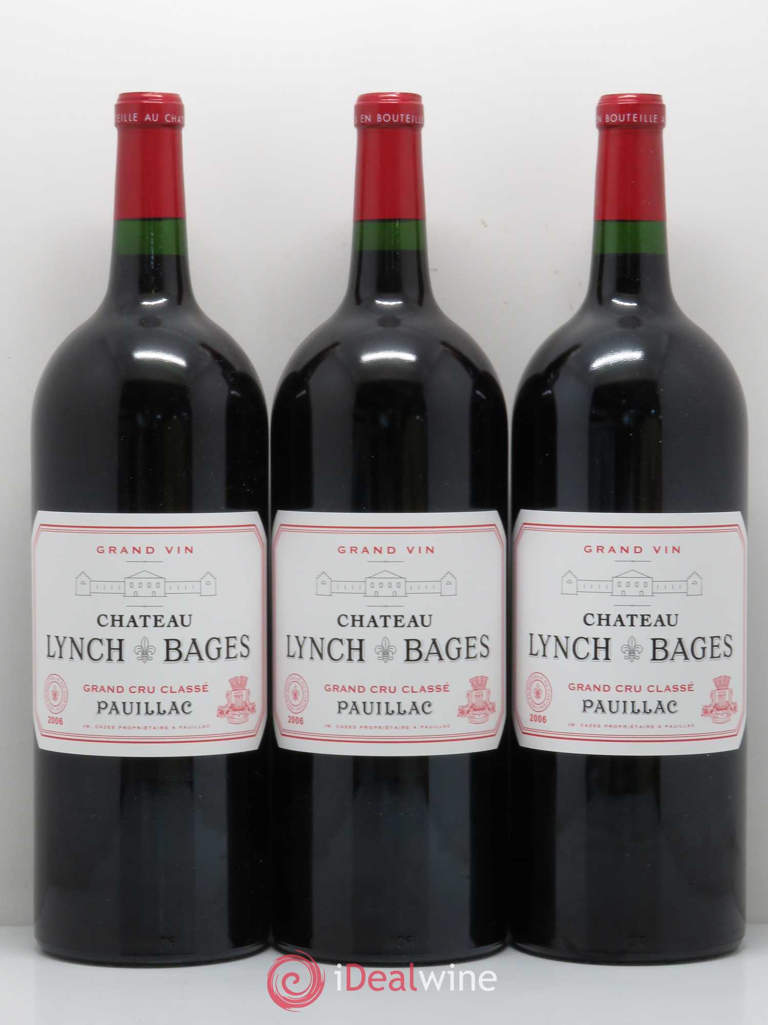 Château Lynch Bages 5ème Grand Cru Classé 2006 - Lot de 6 magnums - 1
