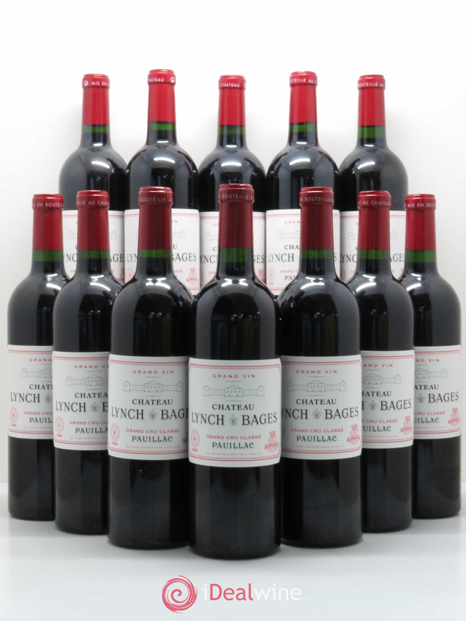 Château Lynch Bages 5ème Grand Cru Classé 2006 - Lot de 12 bouteilles - 0