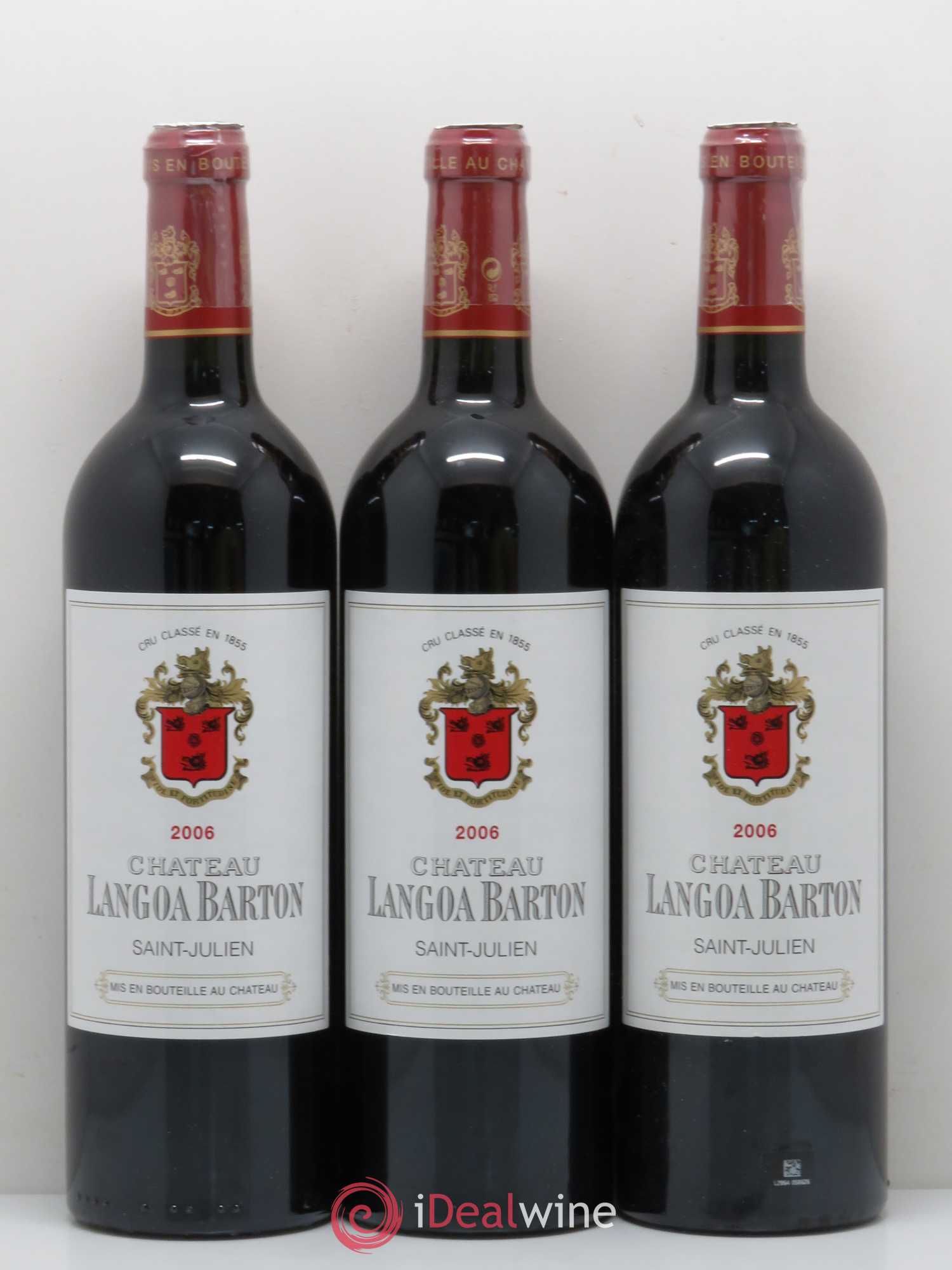 Château Langoa Barton 3ème Grand Cru Classé 2006 - Lot de 12 bouteilles - 2