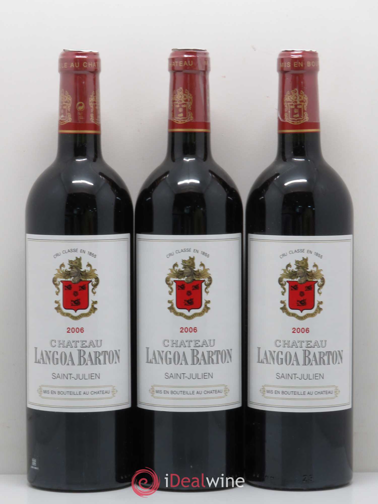 Château Langoa Barton 3ème Grand Cru Classé 2006 - Lot de 12 bouteilles - 4