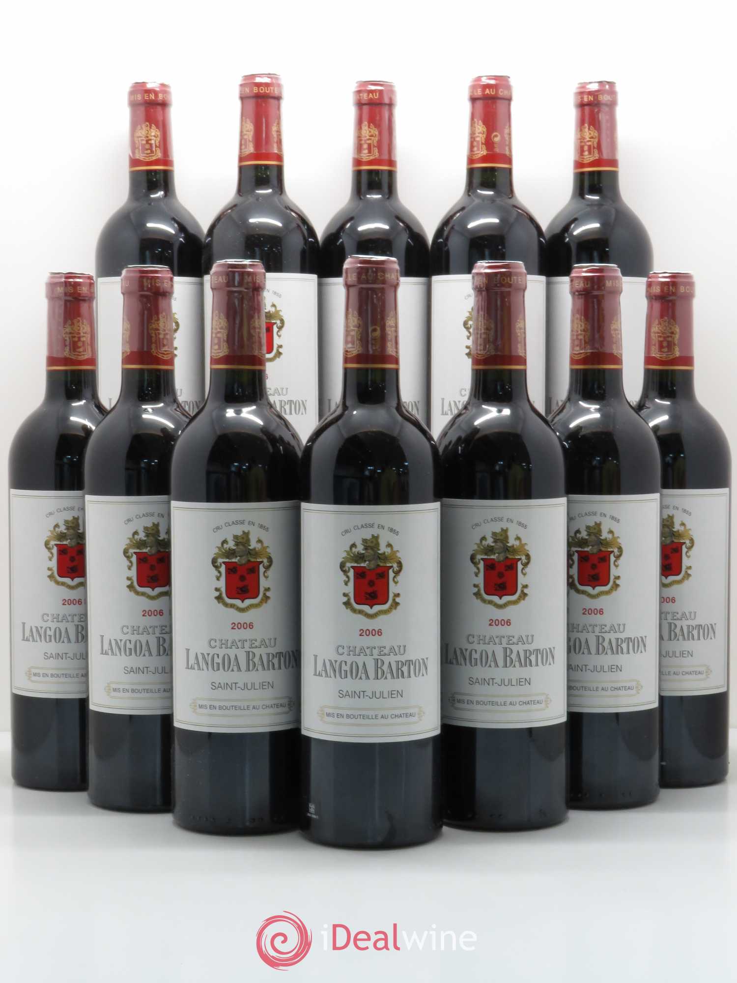 Château Langoa Barton 3ème Grand Cru Classé 2006 - Lot de 12 bouteilles - 0
