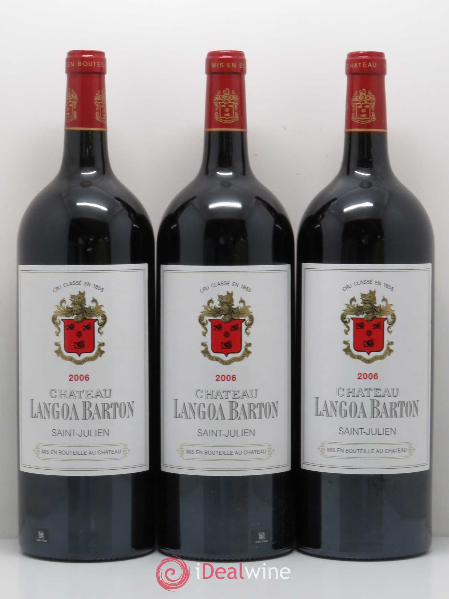 Château Langoa Barton 3ème Grand Cru Classé 2006 - Lot de 6 magnums - 2