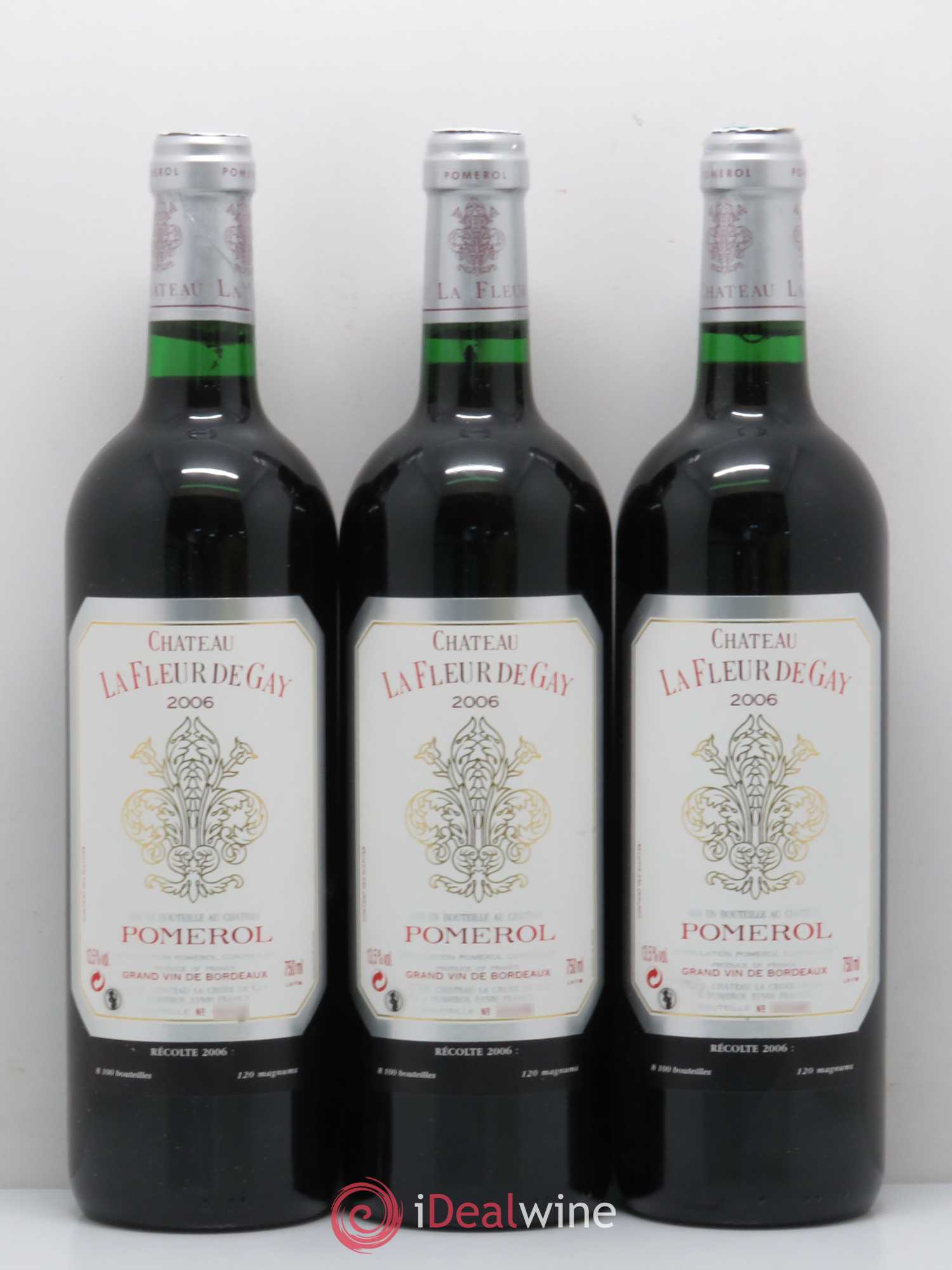 Château la Fleur de Gay 2006 - Lot de 3 bouteilles - 0