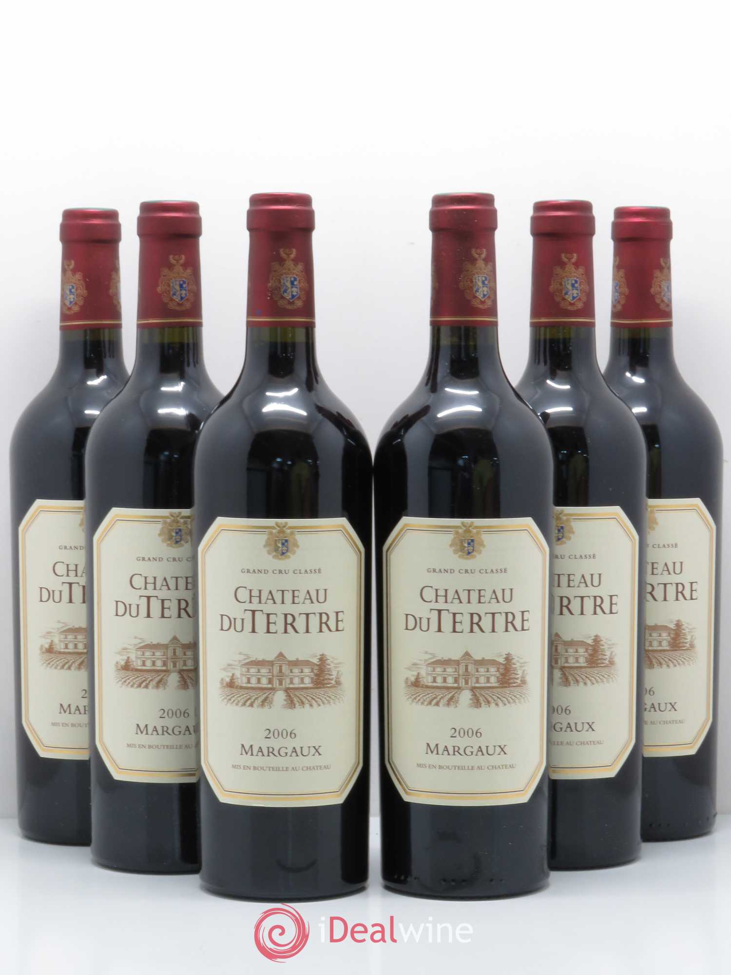 Château du Tertre 5ème Grand Cru Classé 2006 - Lot de 6 bouteilles - 0